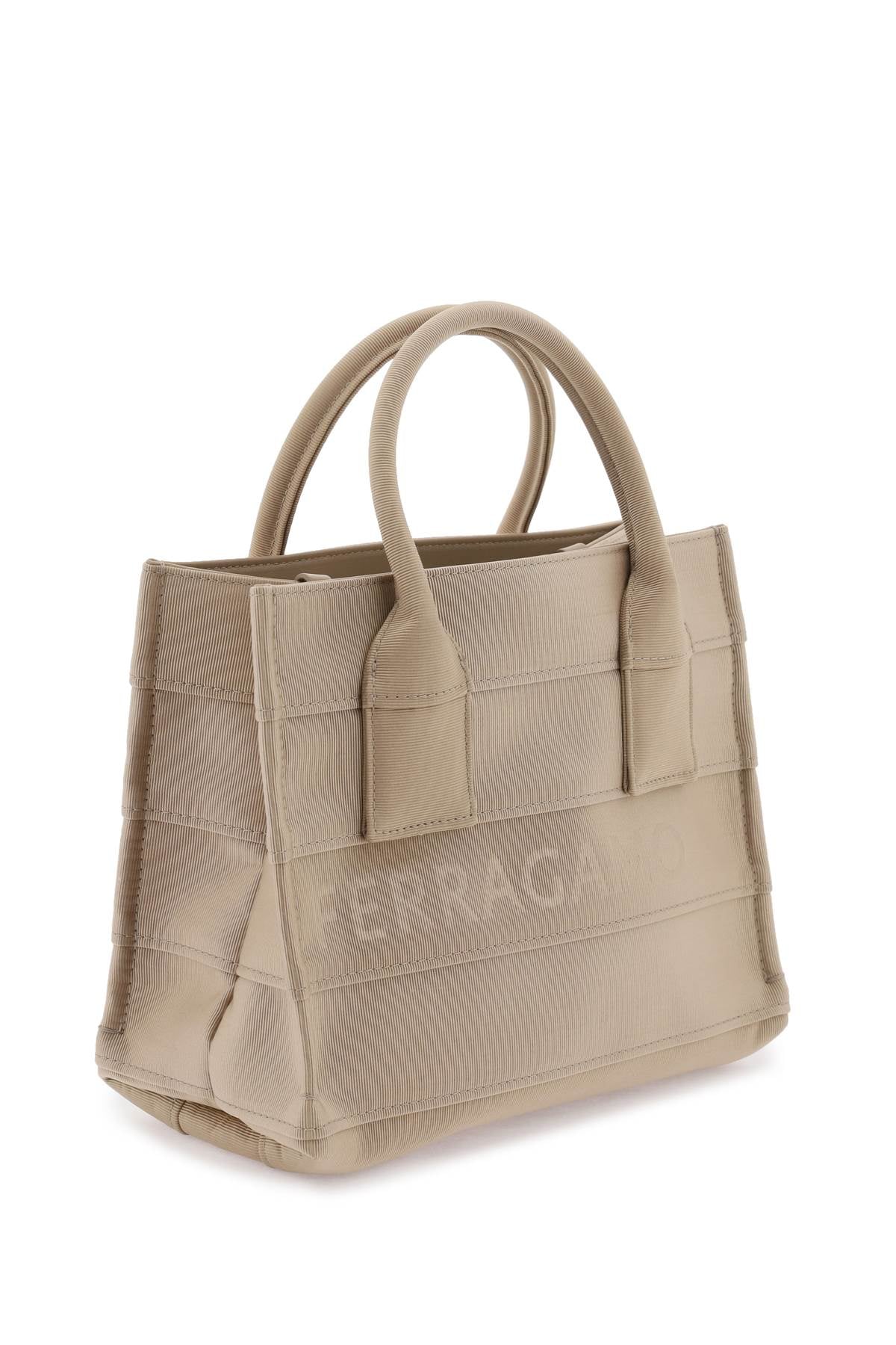 Ferragamo Lettering Logo Small Tote Bag