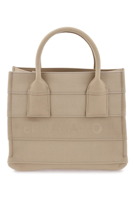 Ferragamo Lettering Logo Small Tote Bag