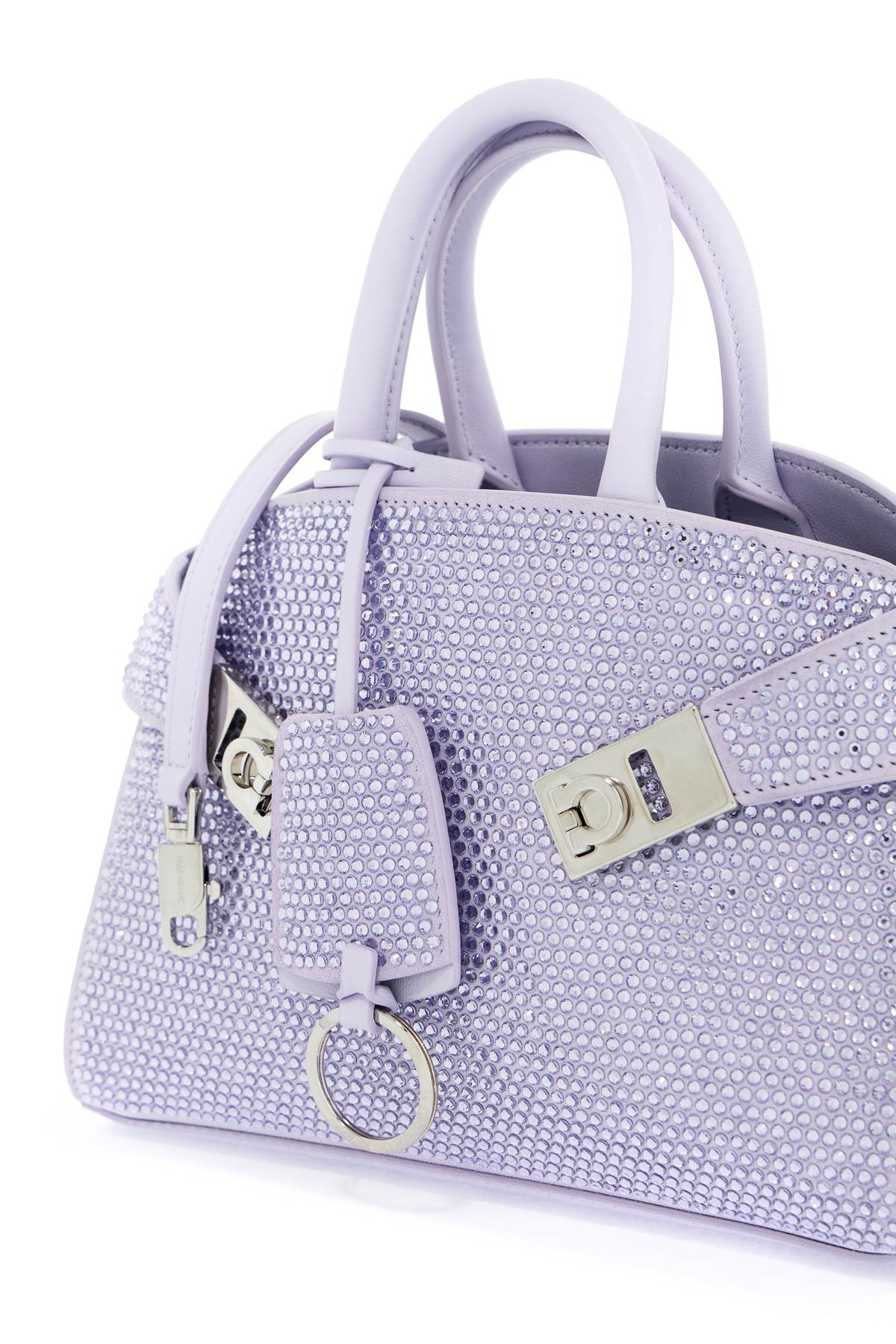 Ferragamo Hug Handbag With Crystals (S)