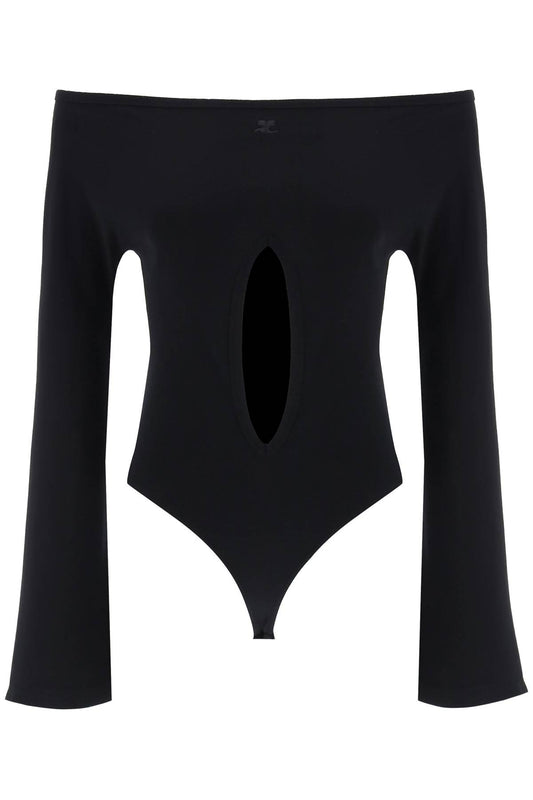 Courreges Jersey Body With Cut-Out