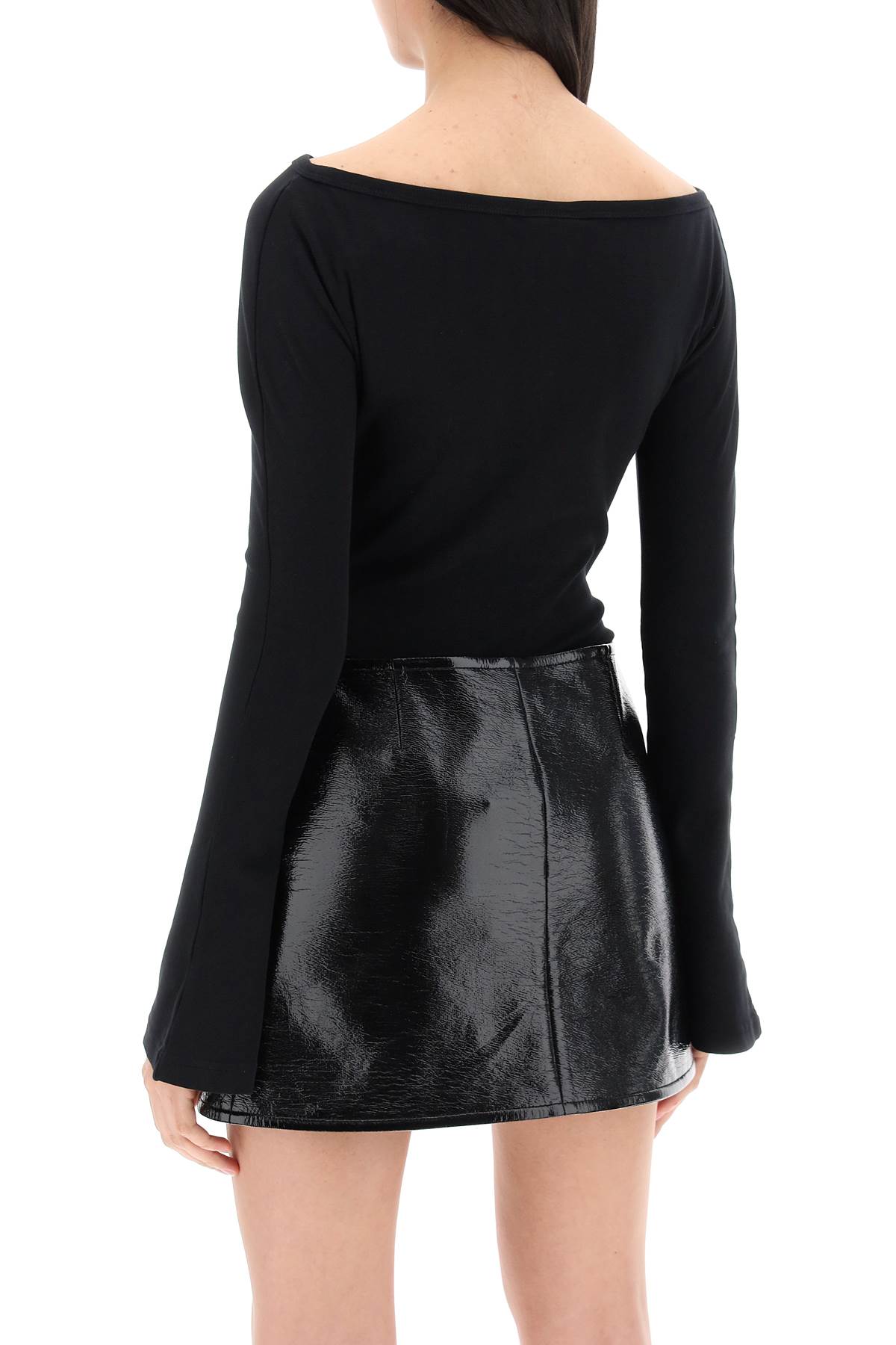 Courreges Jersey Body With Cut-Out