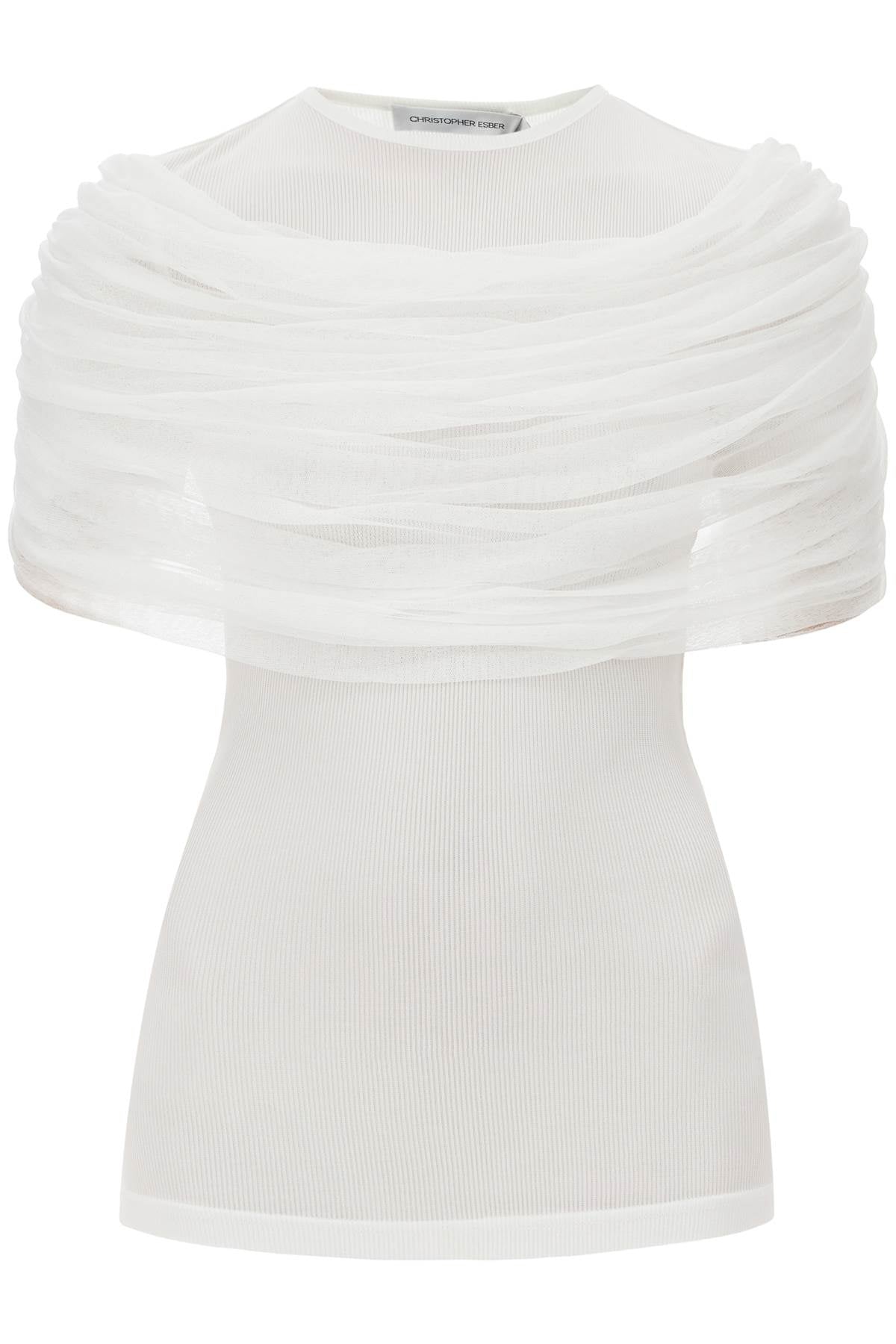 Christopher Esber Sonora Top With Draped