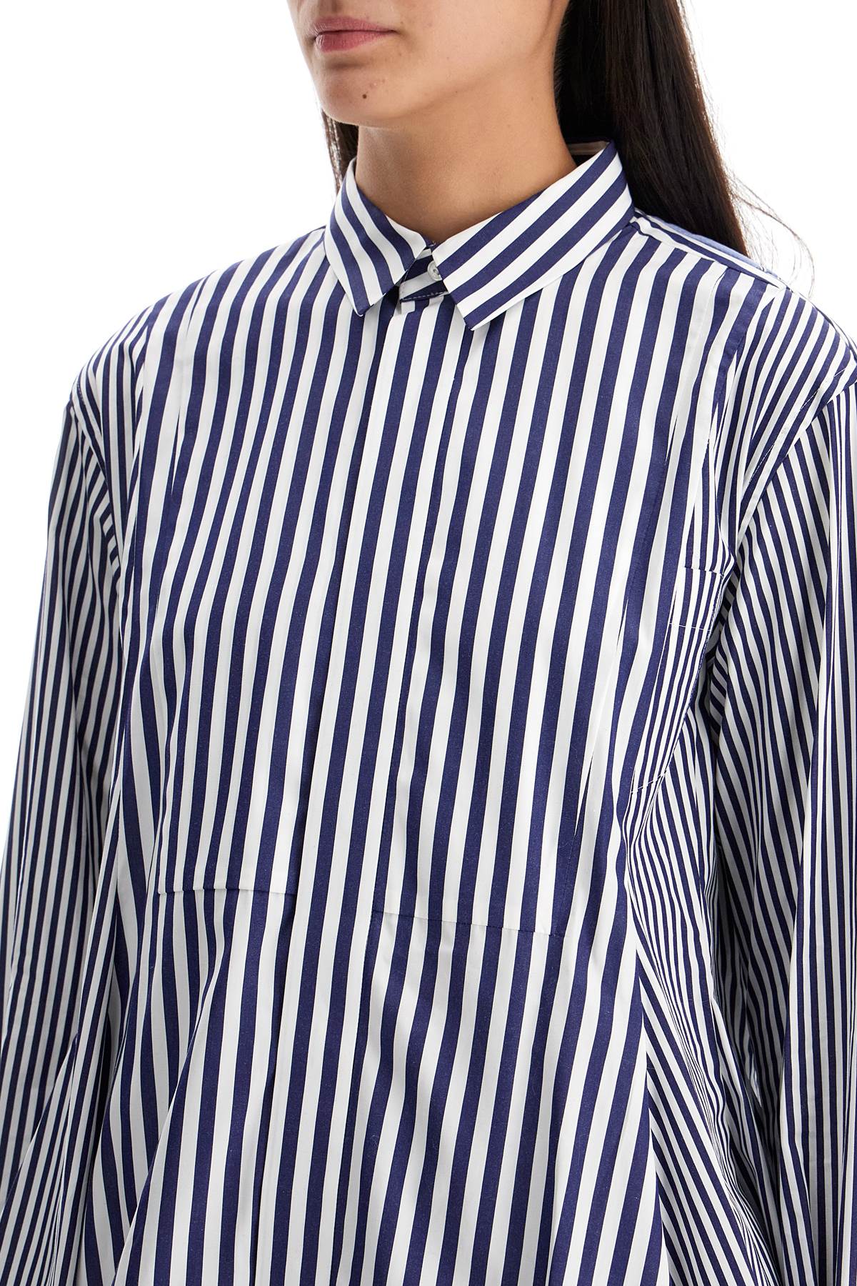 Sacai Poplin Sticked Shirt With