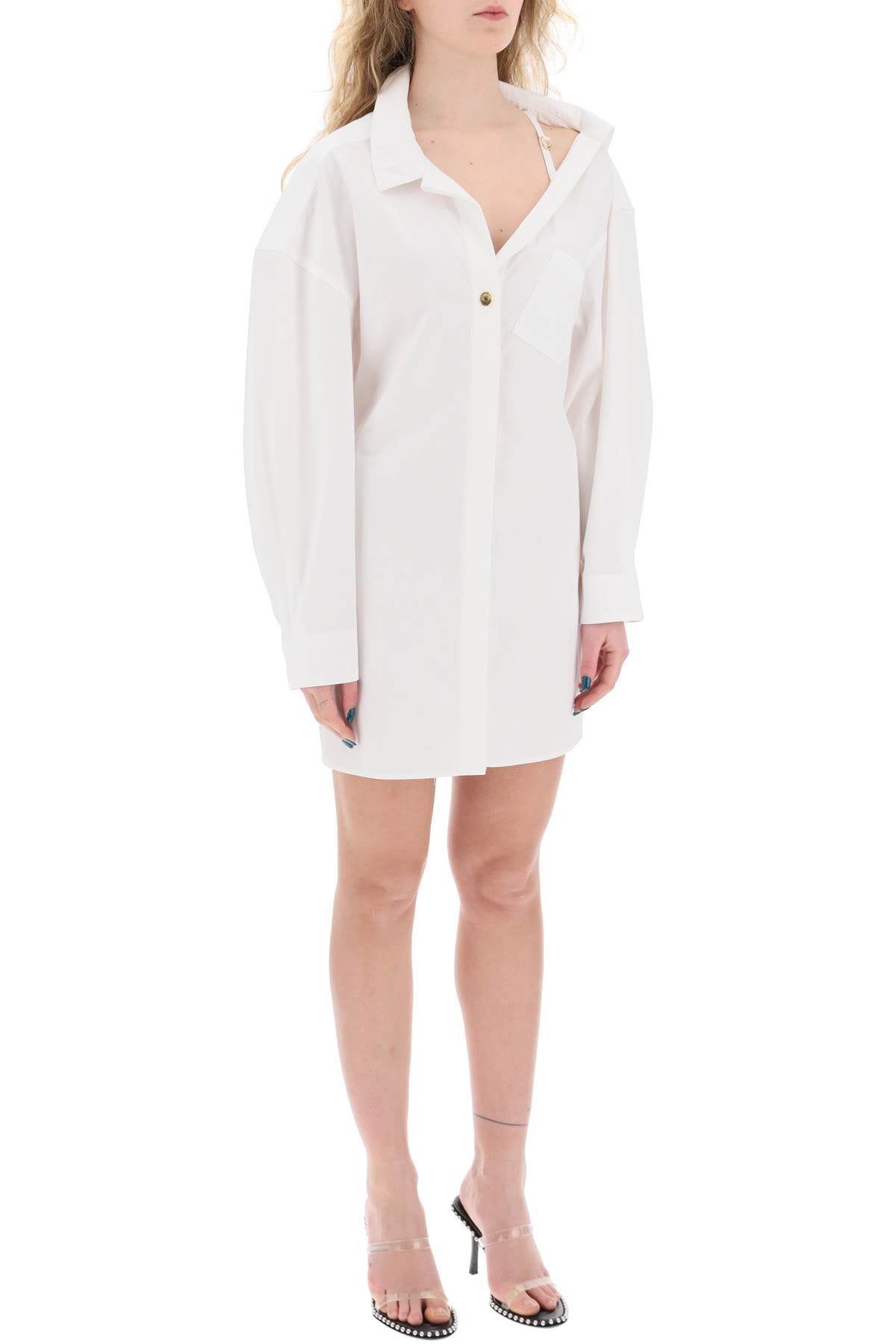 Jacquemus The Mini Shirt Dress Chemise G