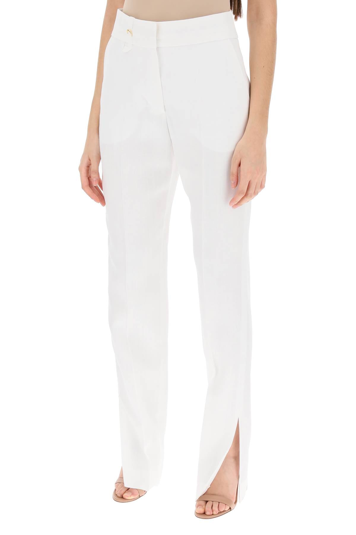 Jacquemus Le Pantalon Tibau Slit Pants