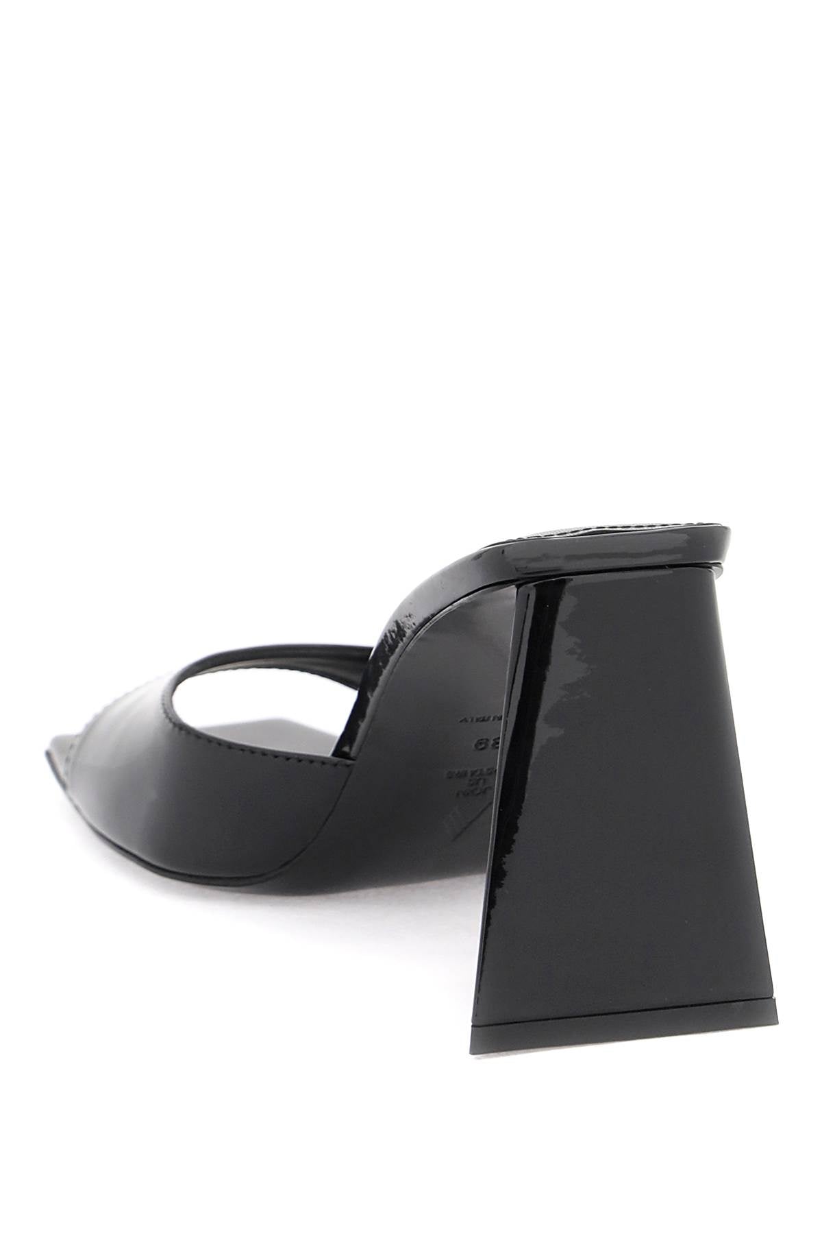 The Attico Devon Mules In Patent Leather