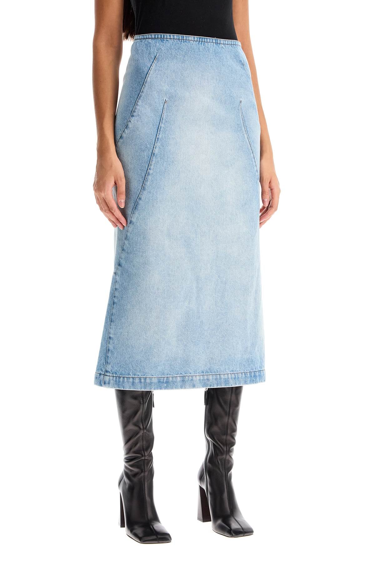 Dries Van Noten Denim Sibyl Skirt