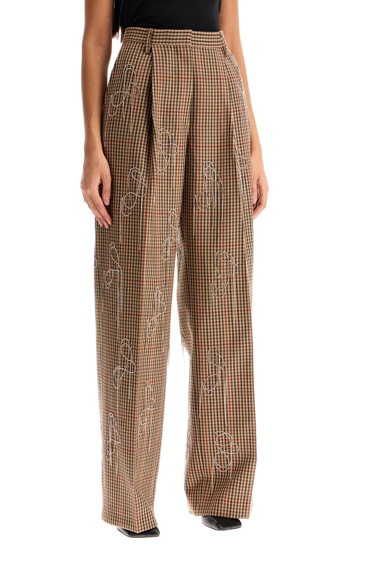 Dries Van Noten Pants With Crystals By Porter