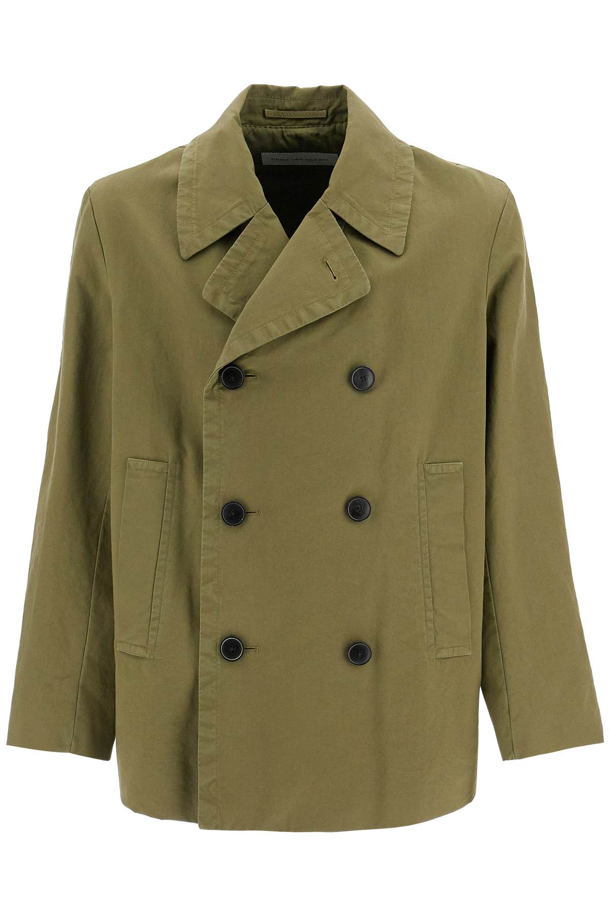 Dries Van Noten Overdyed Cotton Coat