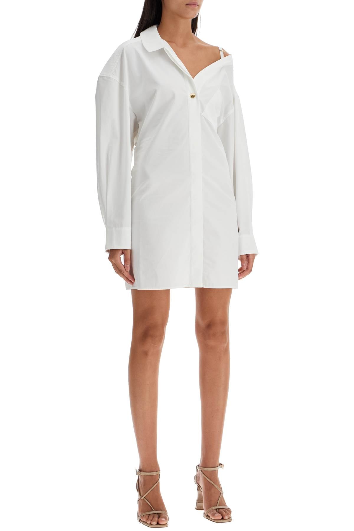 Jacquemus The Mini Shirt Dress La Mini Robe