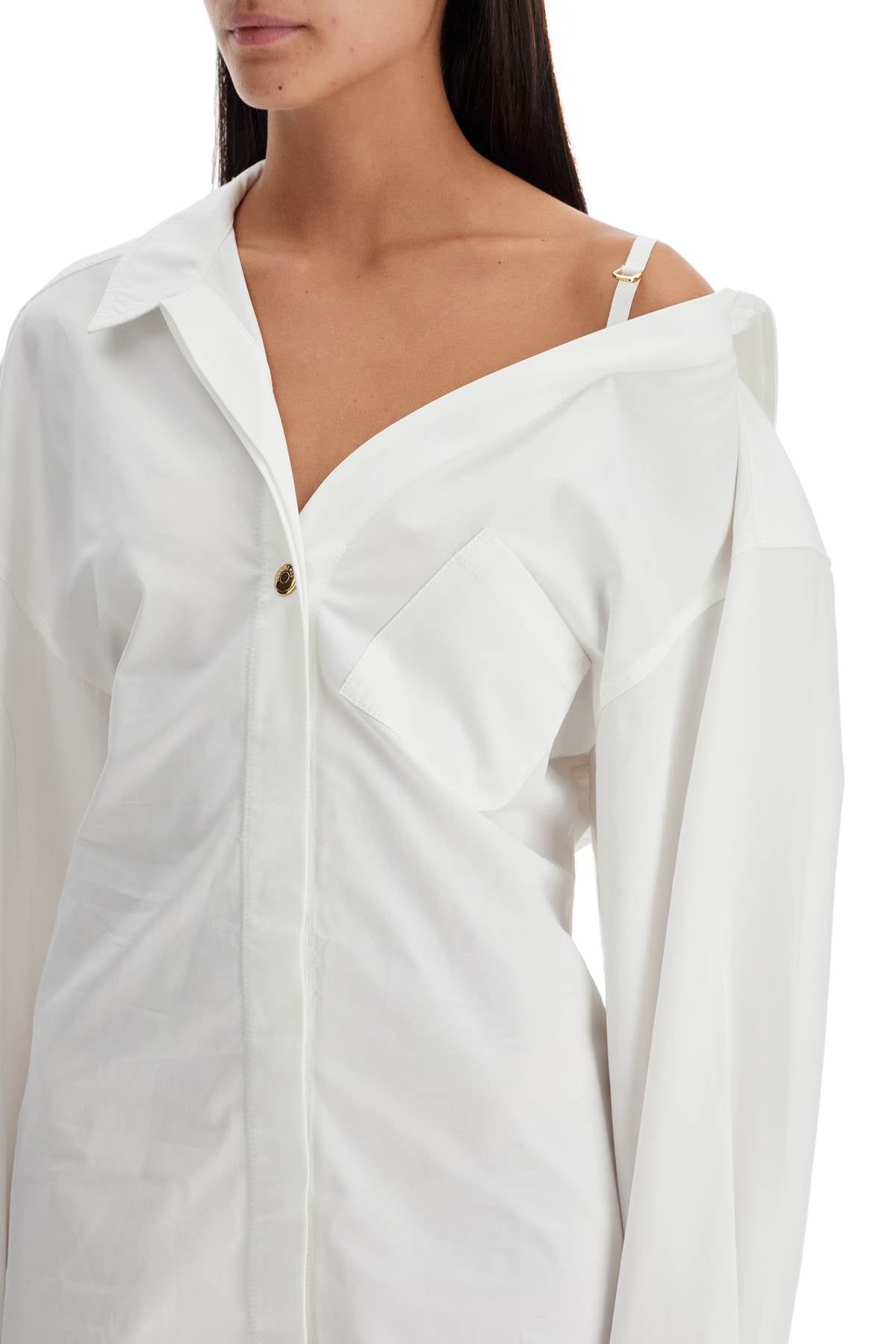 Jacquemus The Mini Shirt Dress La Mini Robe