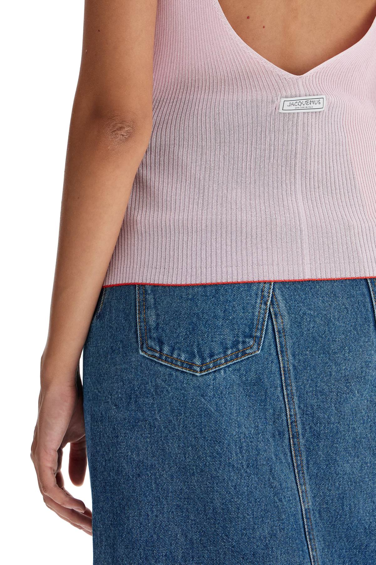 Jacquemus Top The Shoulder Knit