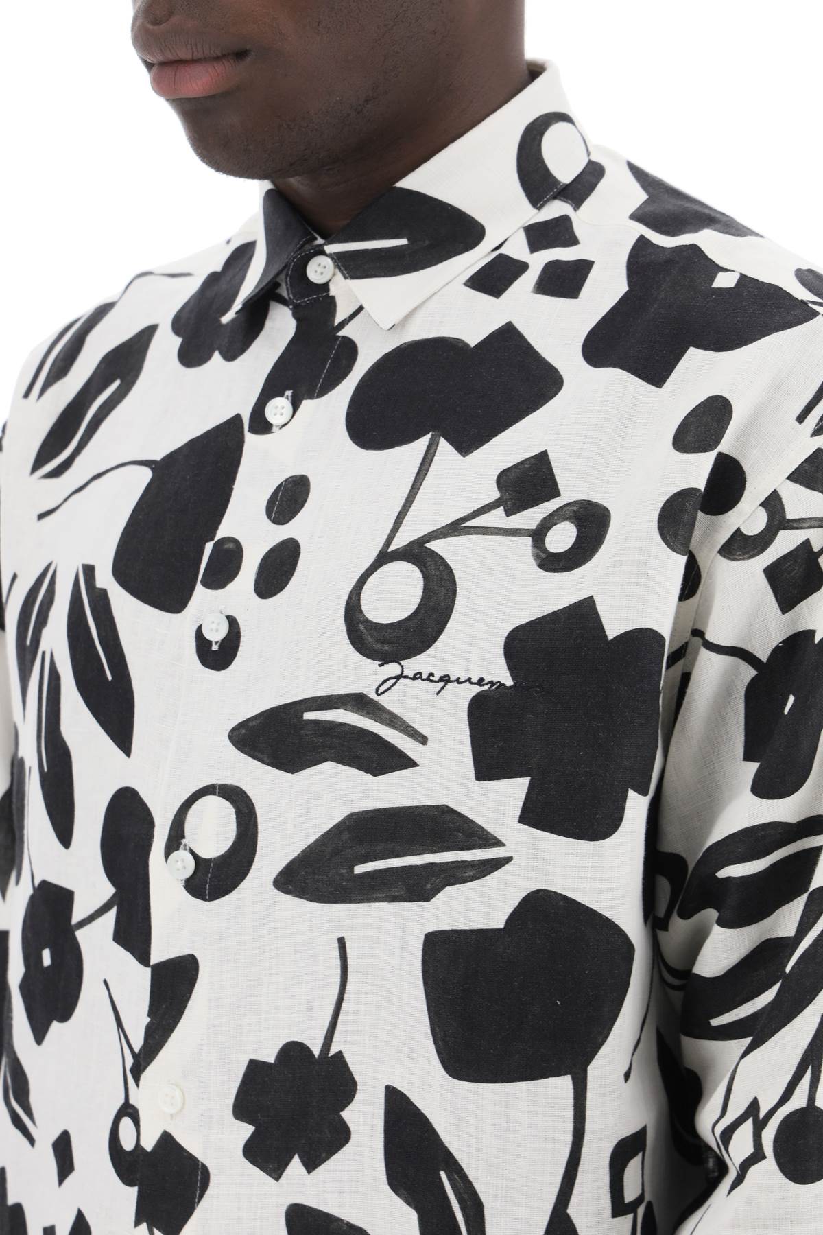 Jacquemus Floreale\N\Nlinen Shirt With