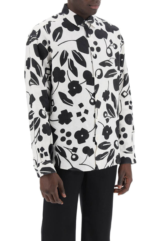 Jacquemus Floreale\N\Nlinen Shirt With