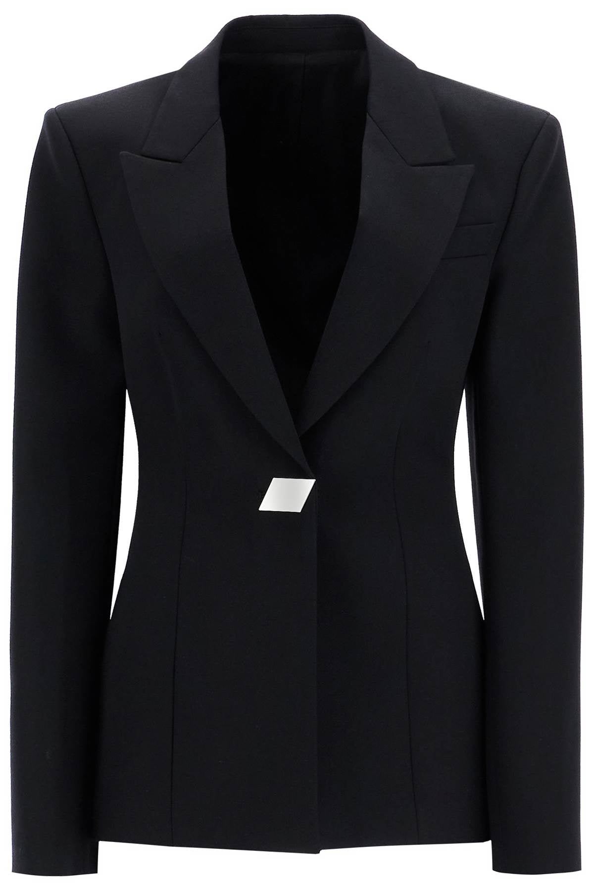 The Attico Wool Gabardine Blazer