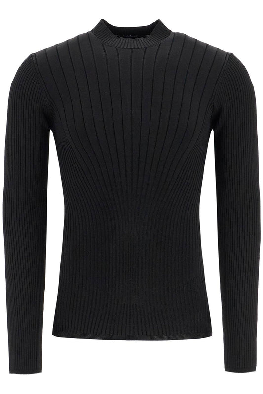 Mugler Fitted Long-Sleeved Top