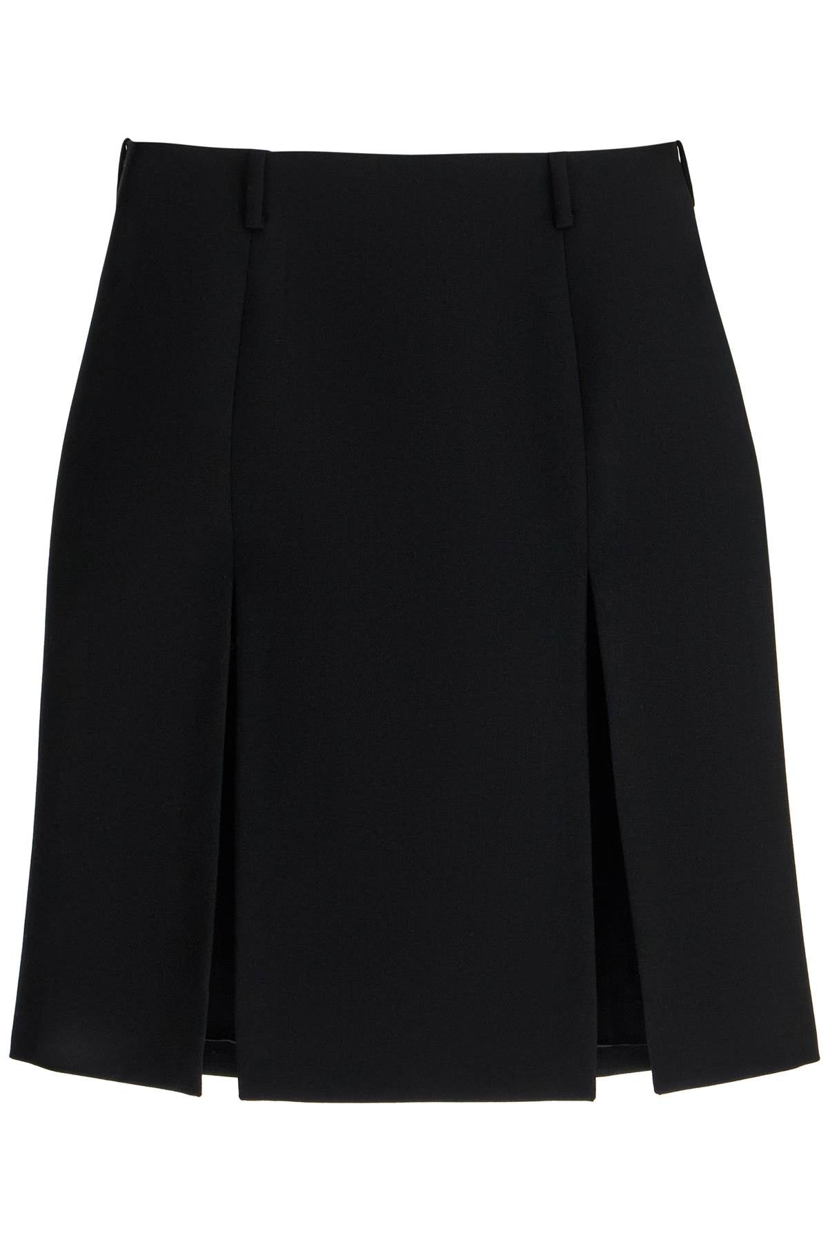 The Attico Wool Skirt With Slits