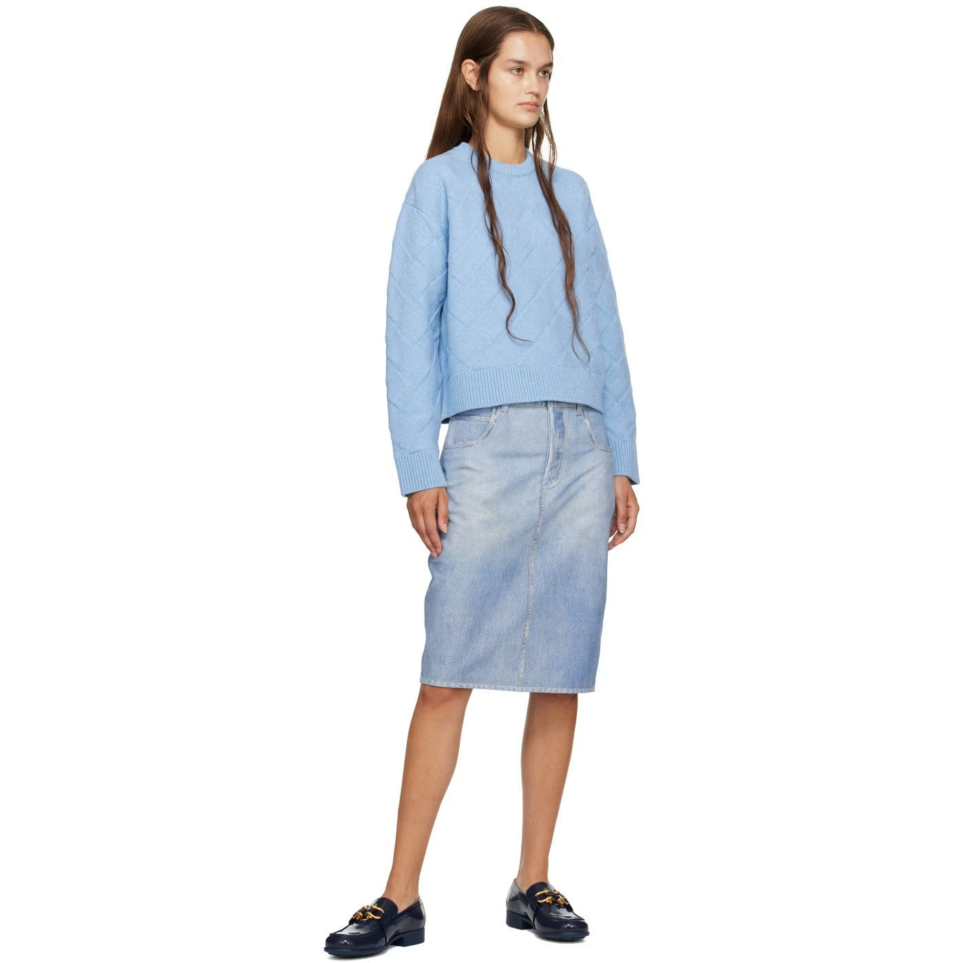 Bottega Veneta Madame Slip On Embellished Moccasin Loafer Flats