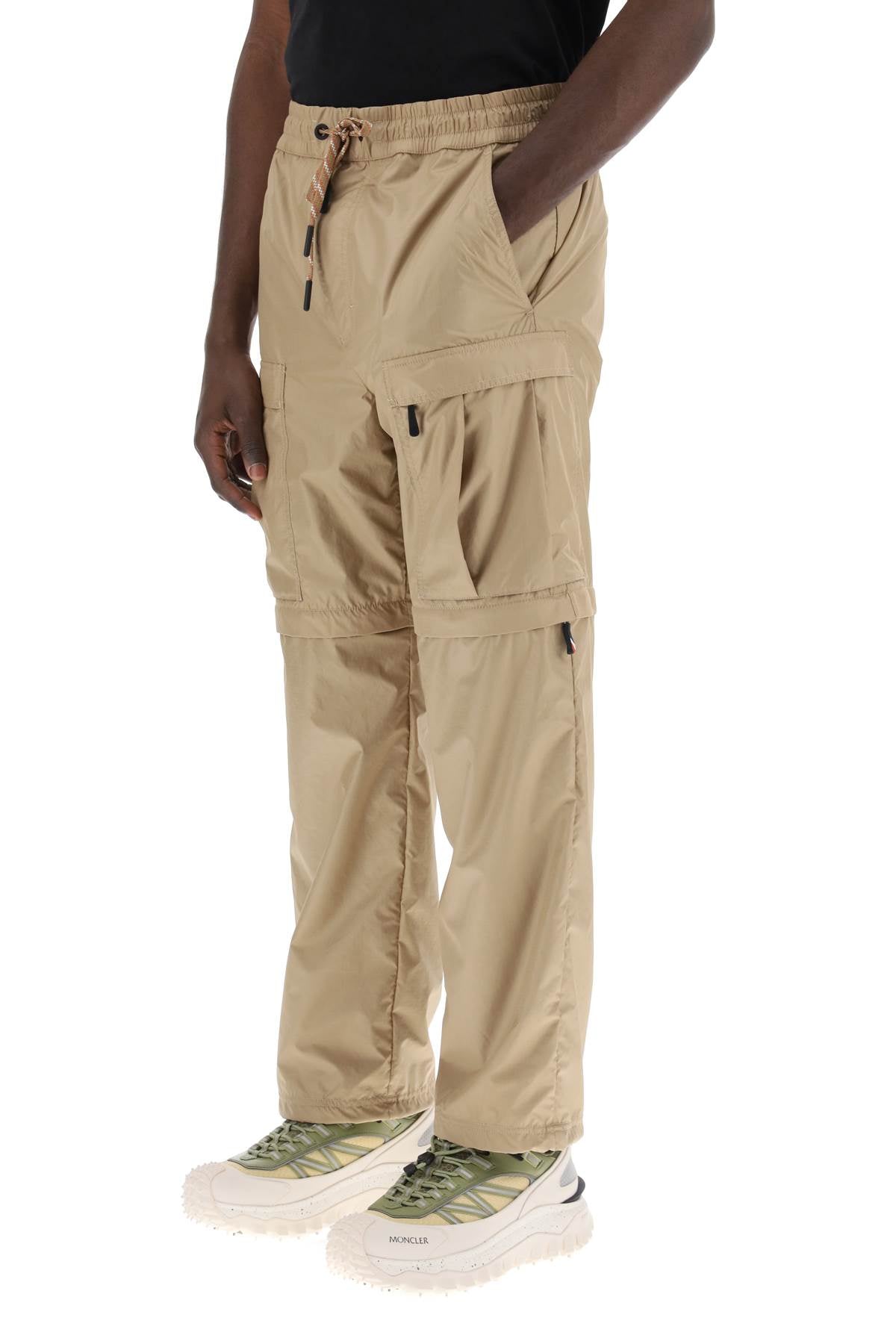 Moncler Grenoble Convertible Ripstop Pants In Italian