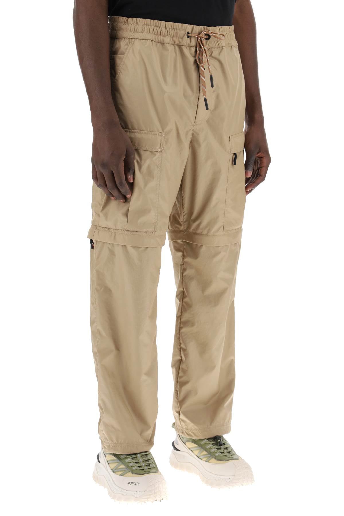 Moncler Grenoble Convertible Ripstop Pants In Italian