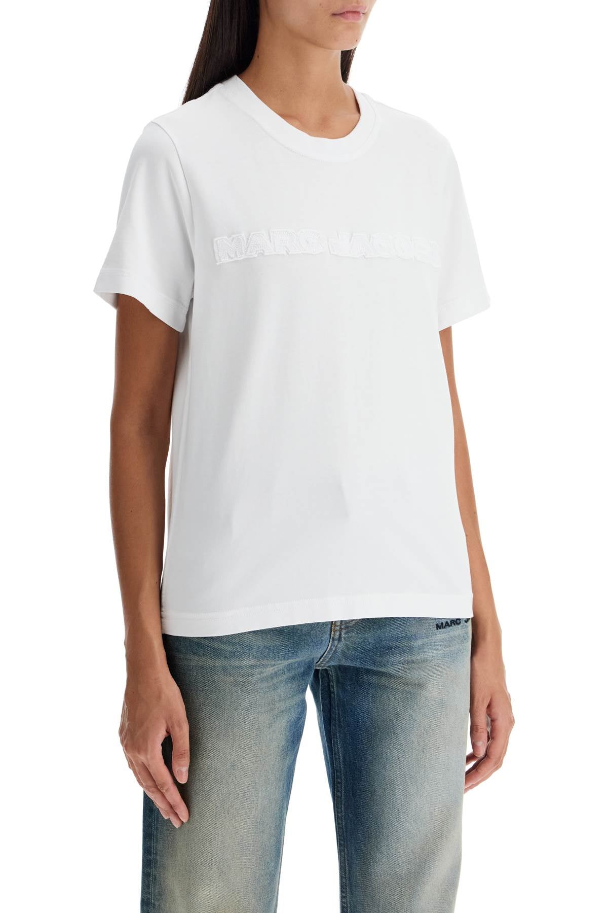 Marc Jacobs T-Shirt With Patch Logo Design