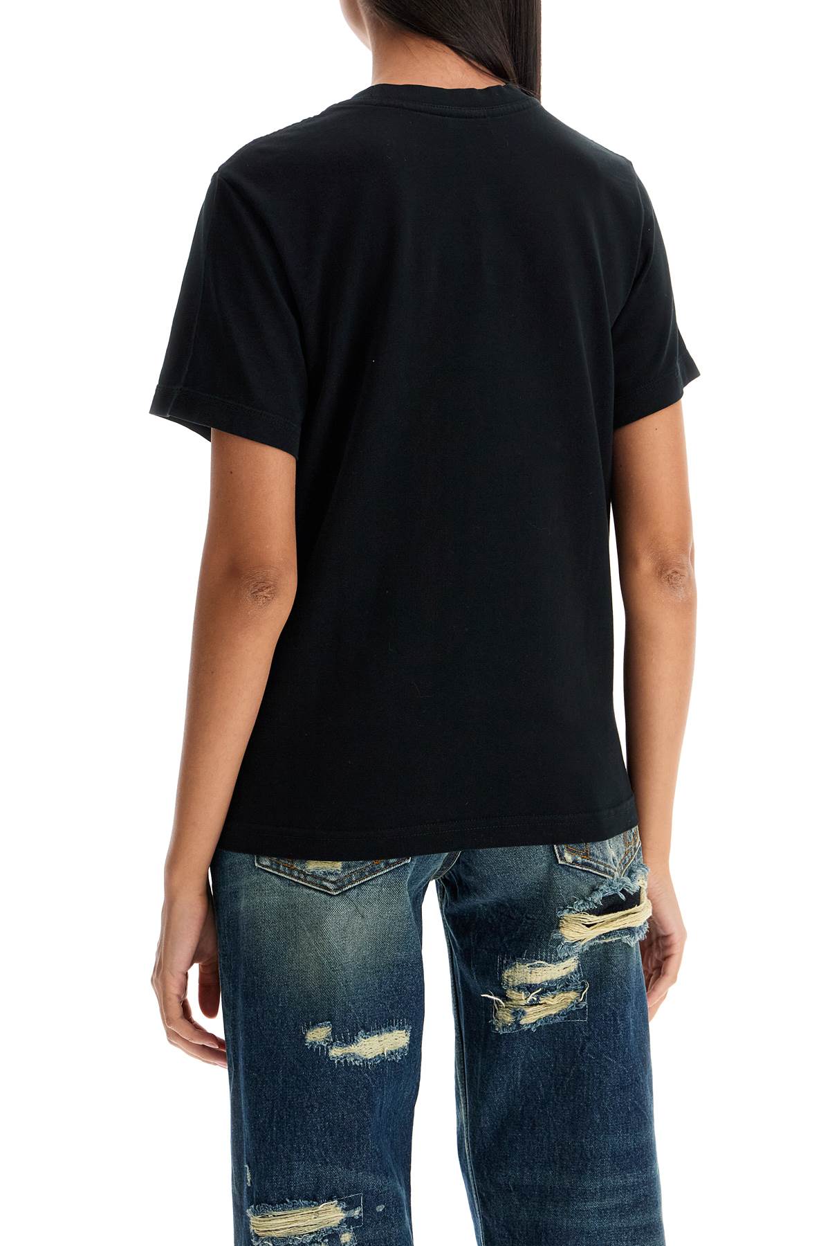 Marc Jacobs T-Shirt With Patch Logo Design