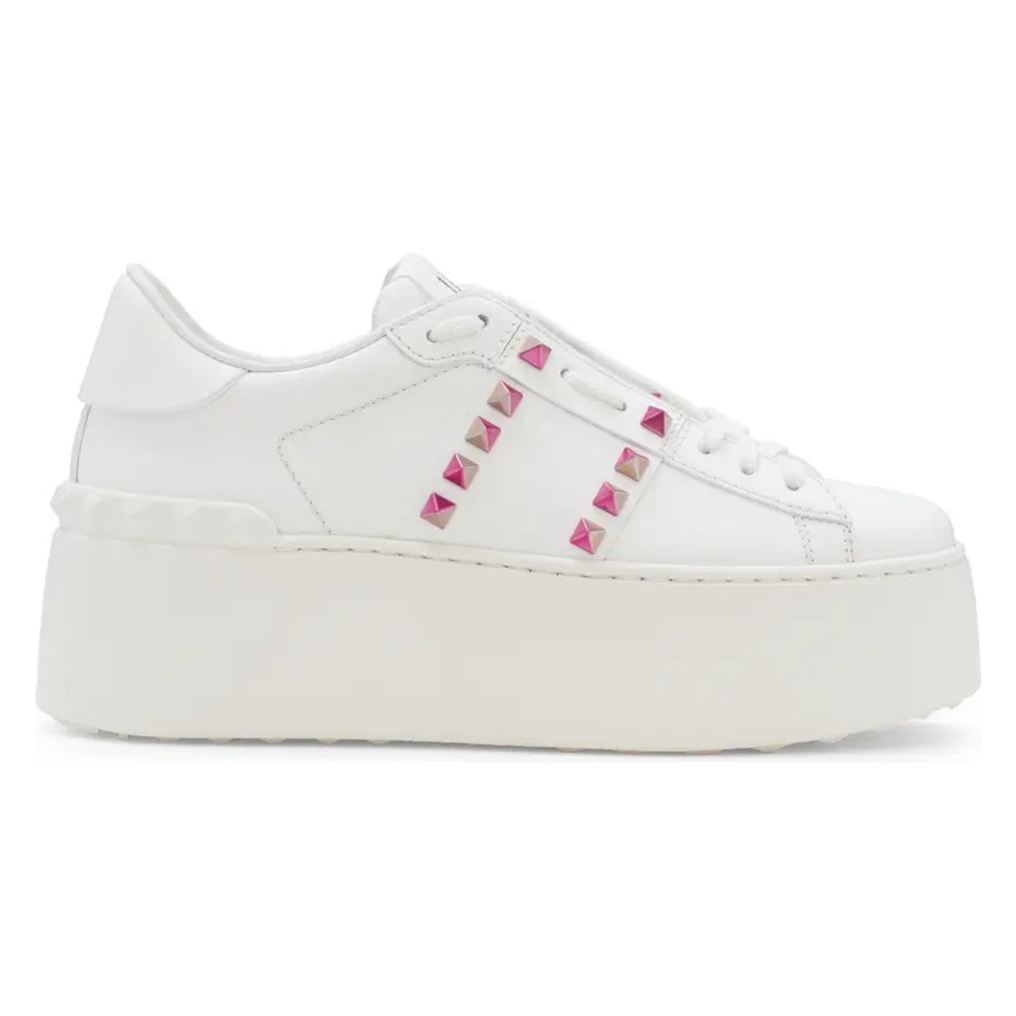 Valentino Garavani Flatform Rockstud Untitled Sneakers Multicolored Studs