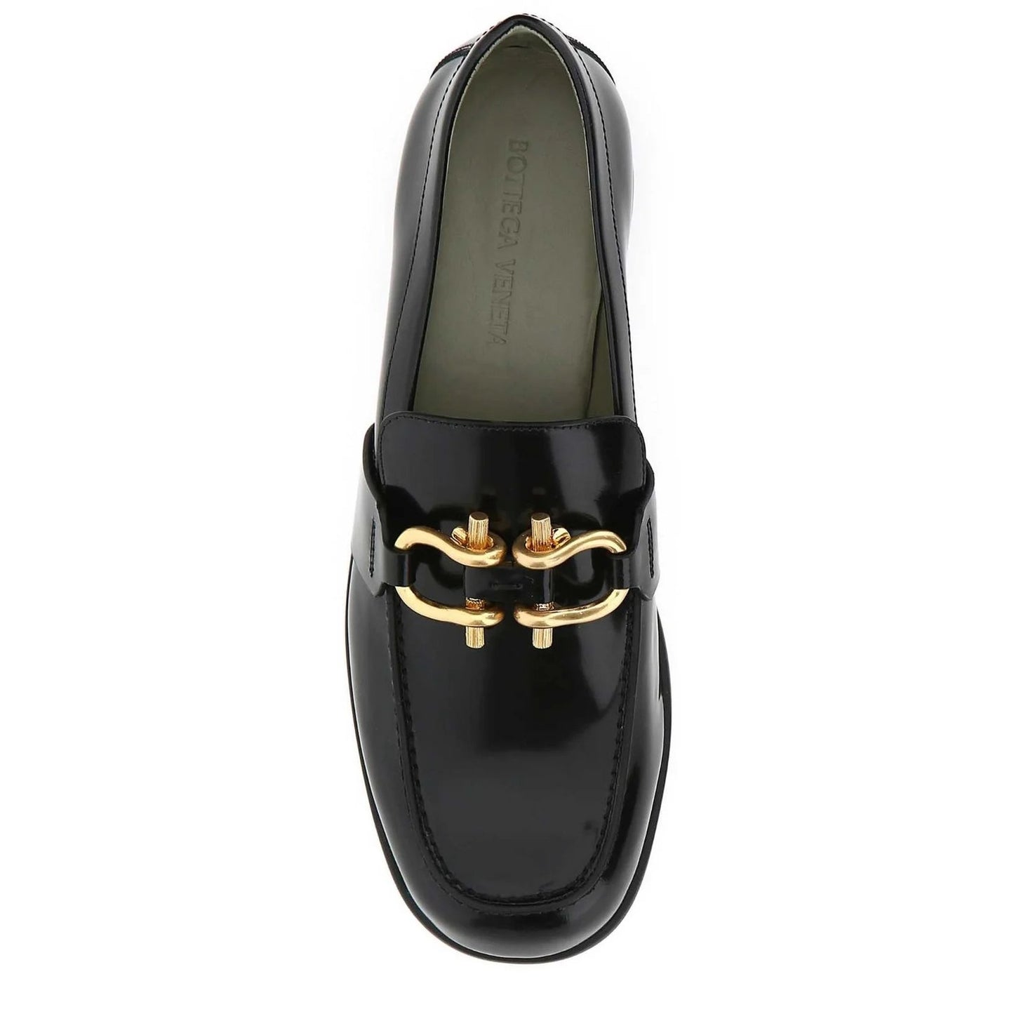 Bottega Veneta Madame Slip On Embellished Moccasin Loafer Flats