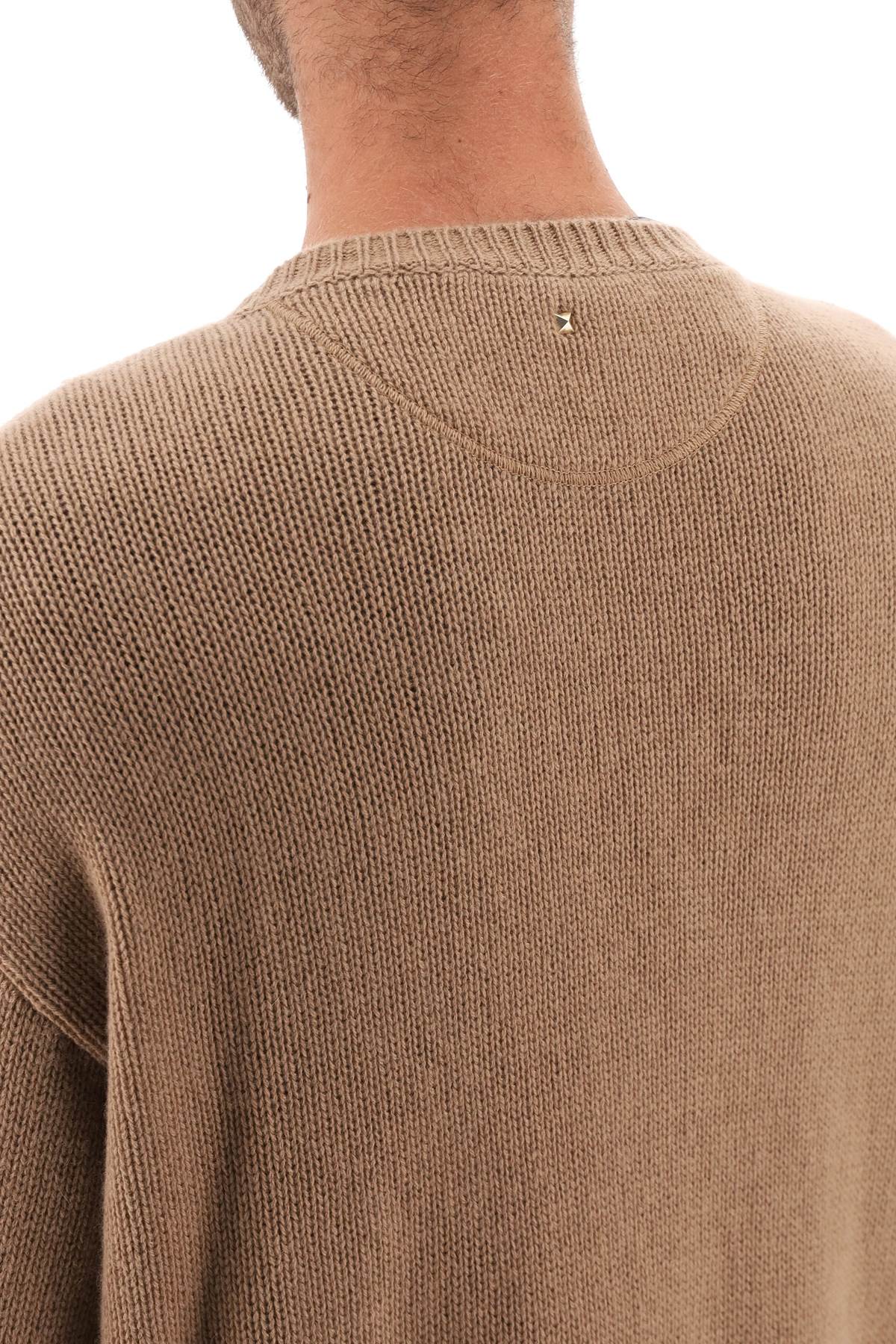 VALENTINO GARAVANI Pullover In Cashmere Con Borchia