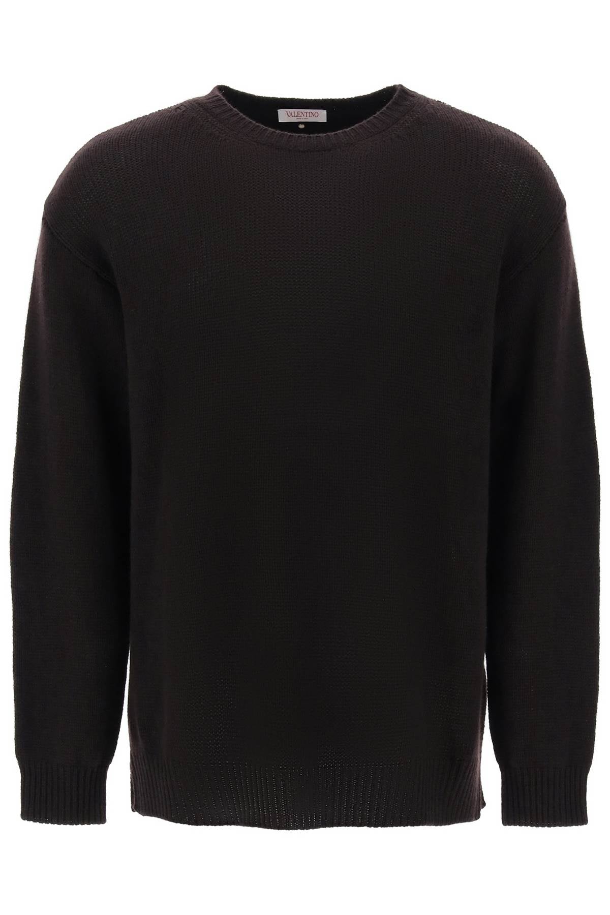 VALENTINO GARAVANI Pullover In Cashmere Con Borchia