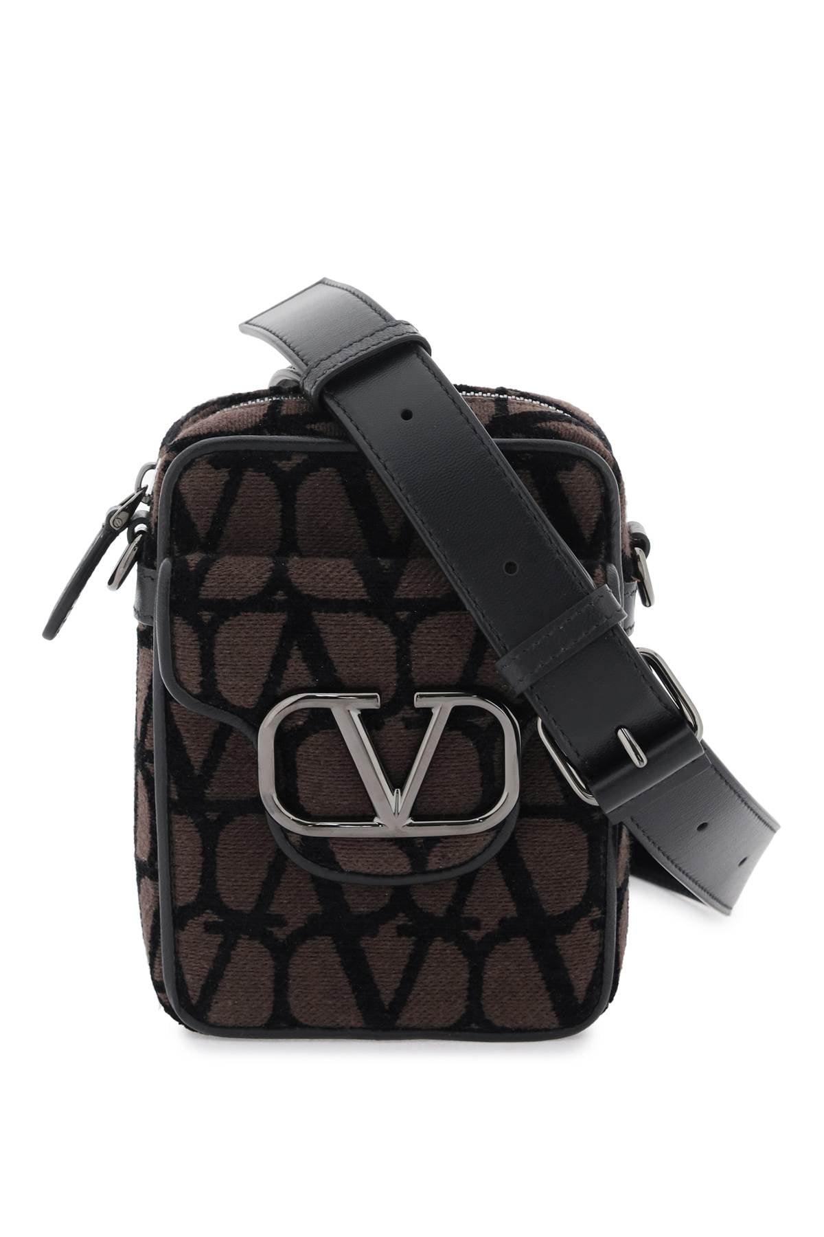 Valentino Garavani Mini LocÃ² Toile Iconographe Crossbody Bag