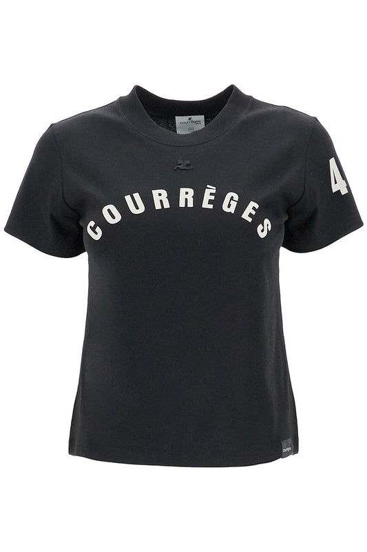 Courreges Ac Straight T-Shirt With Print