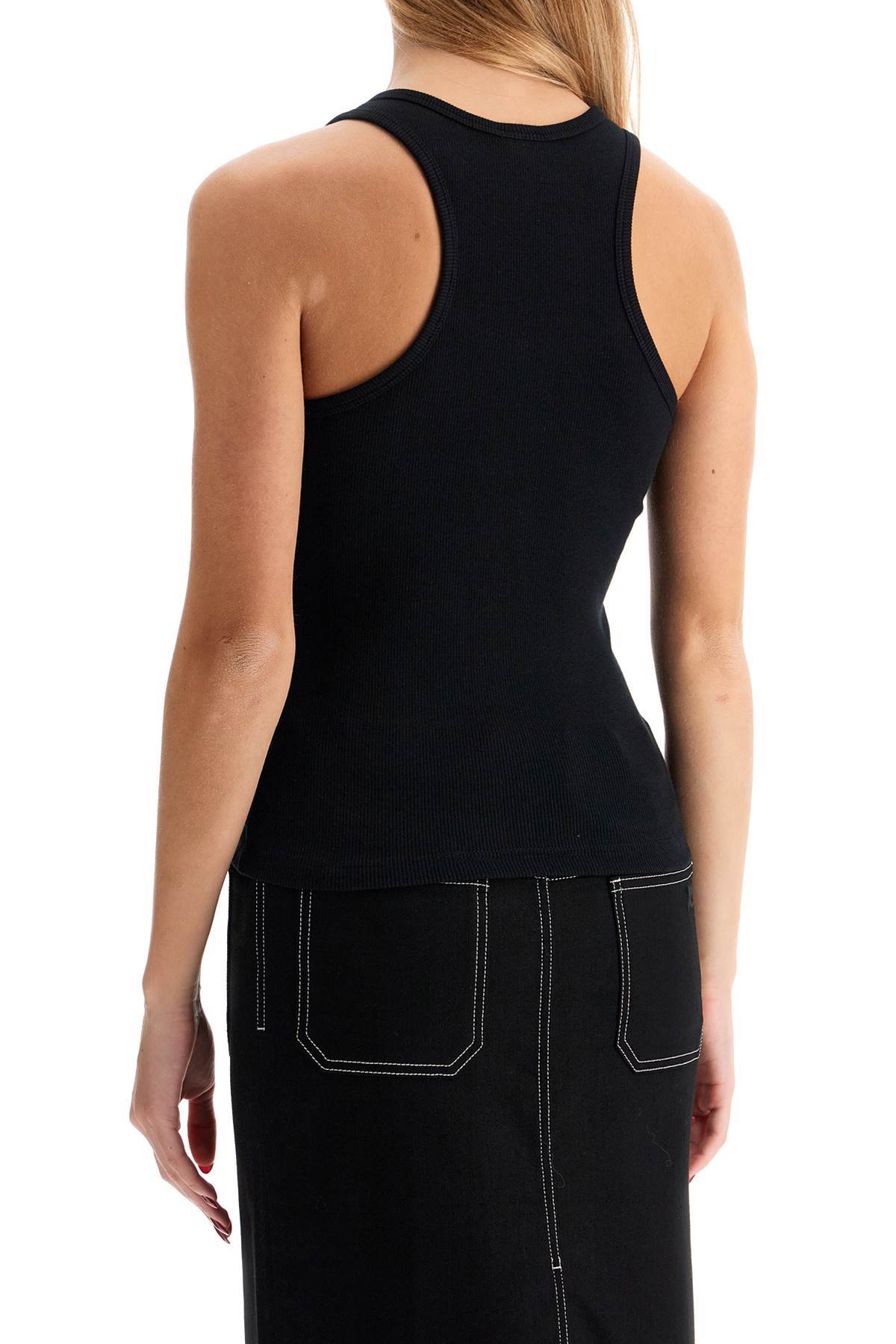 Courreges 90S Ribbed Tank Top With