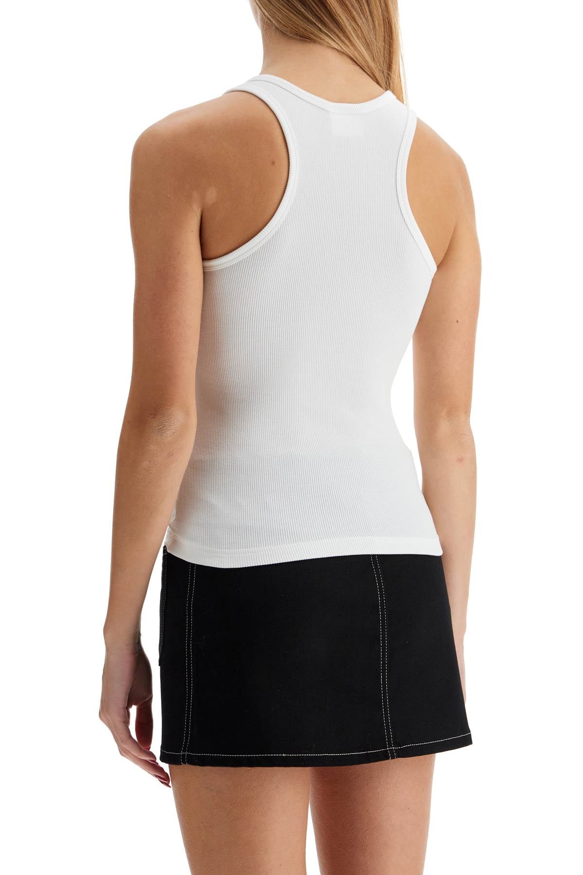 Courreges 90S Ribbed Tank Top With