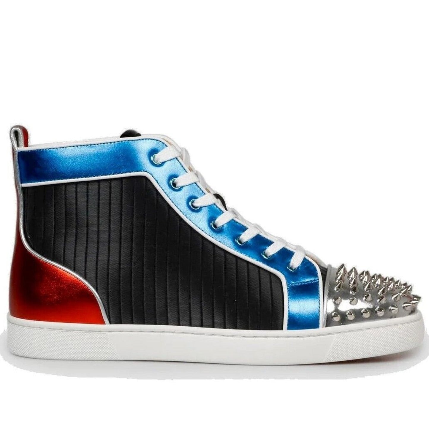 Christian Louboutin Lou spikes Louis Limited edition Hi-Top Sneakers Blue