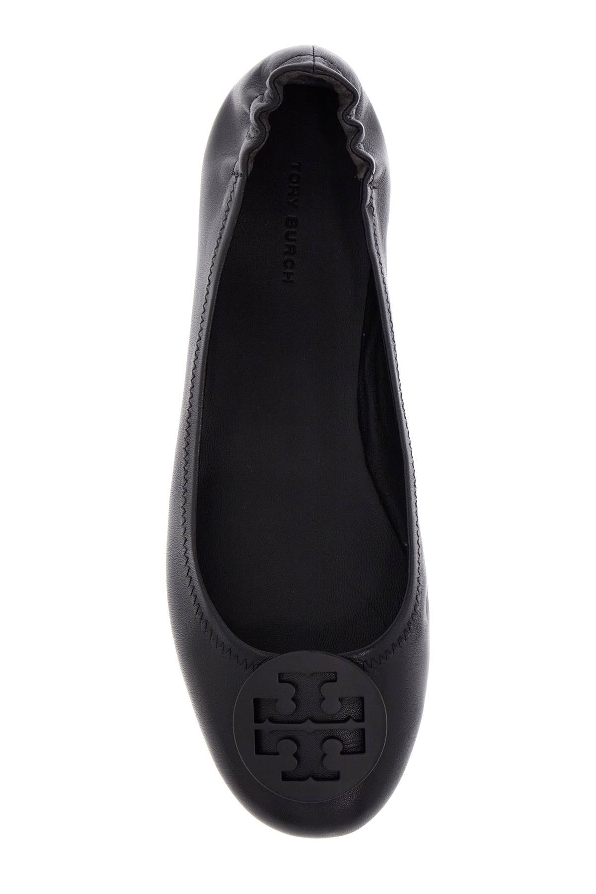 Tory Burch Suede Minnie Travel Ballet Flats