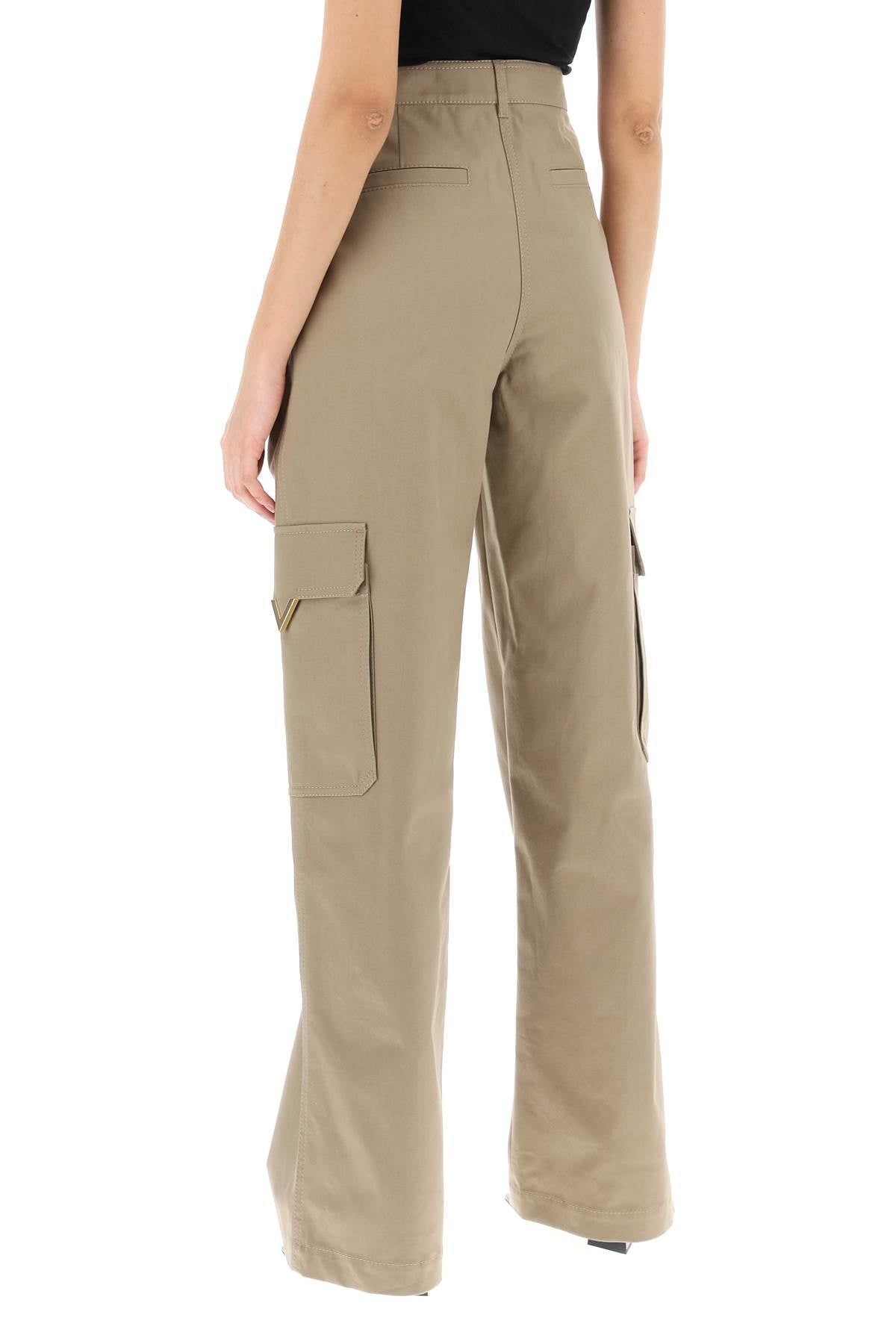 Valentino Garavani Cotton Cargo Pants For Men