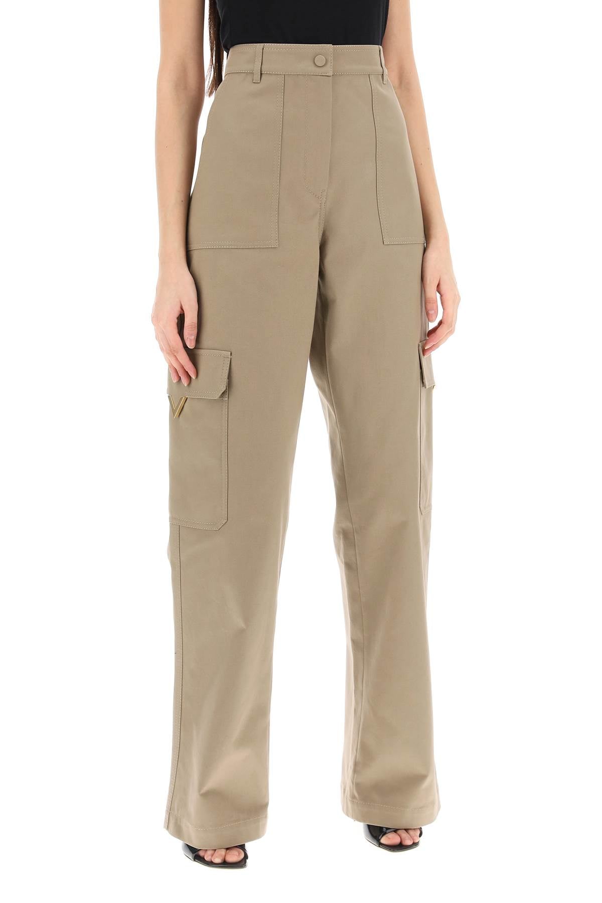 Valentino Garavani Cotton Cargo Pants For Men