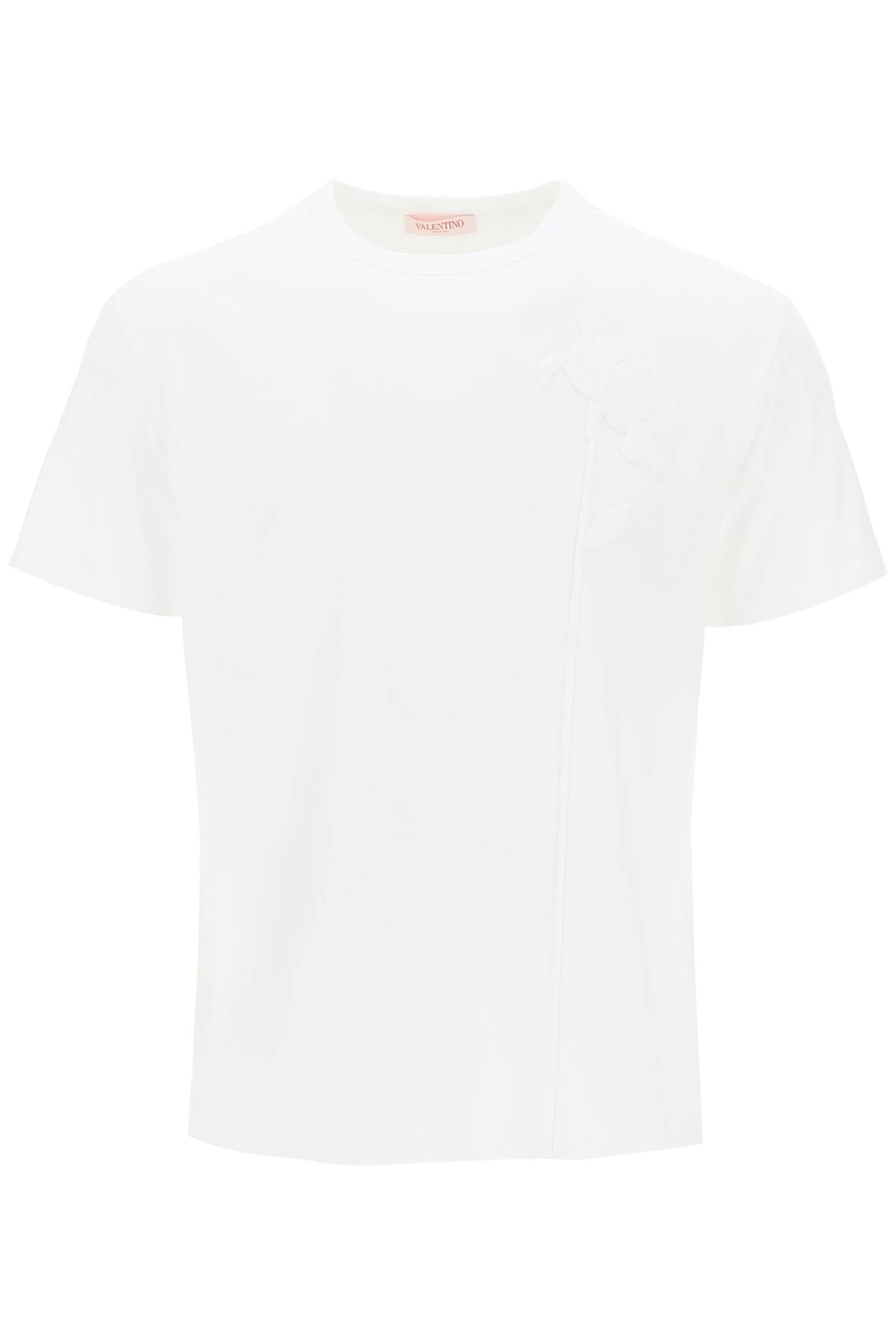 Valentino Garavani Flower Embroidered T-Shirt