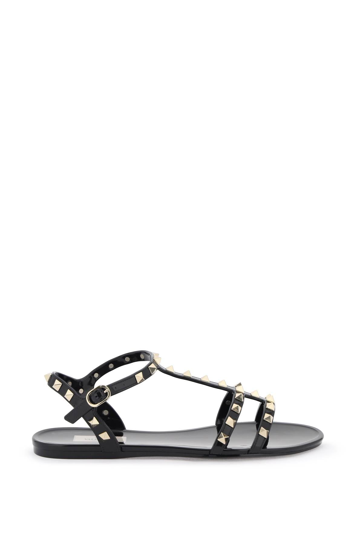 Valentino Garavani Rubber Rockstud Sandals