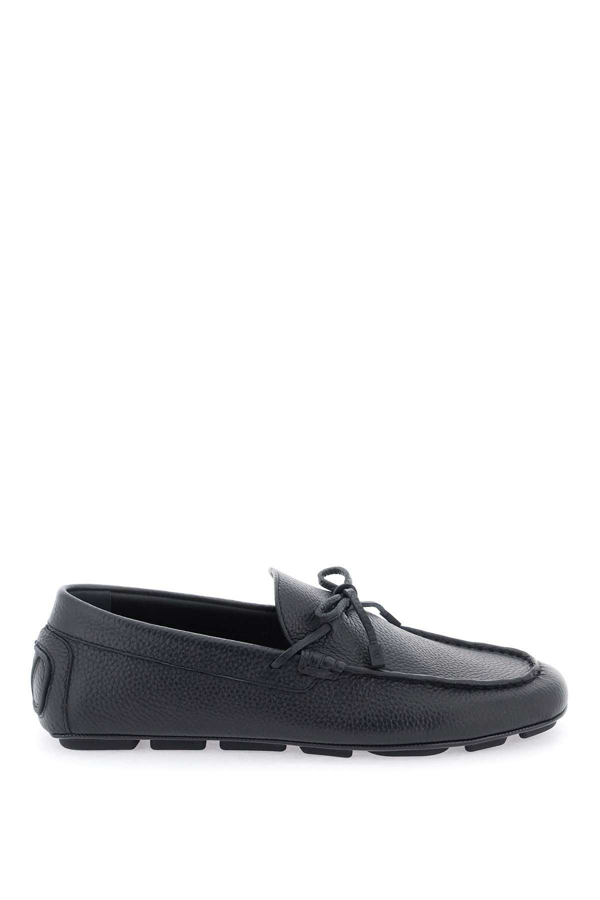 Valentino Garavani Leather Loafers With Bow