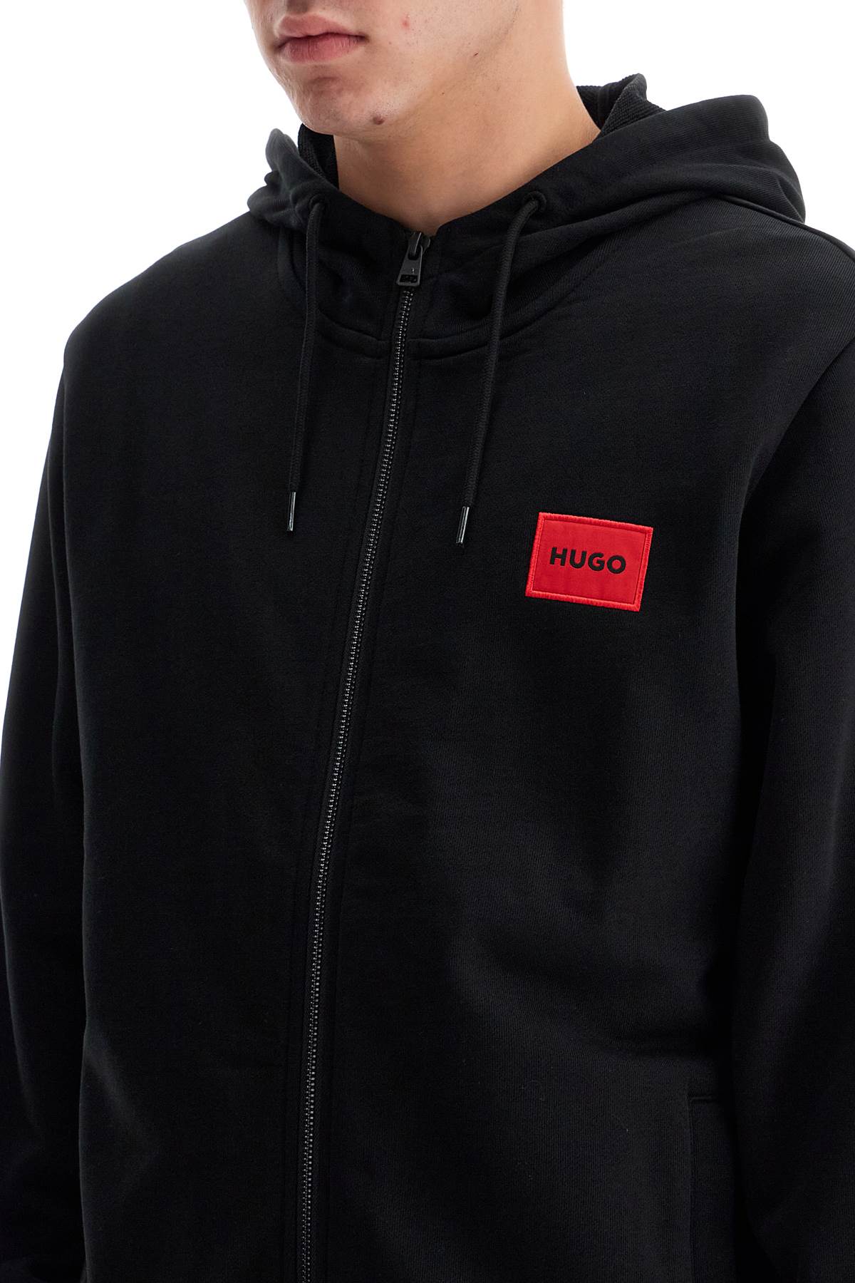 Hugo Hooded Sweatshirt With Zipper