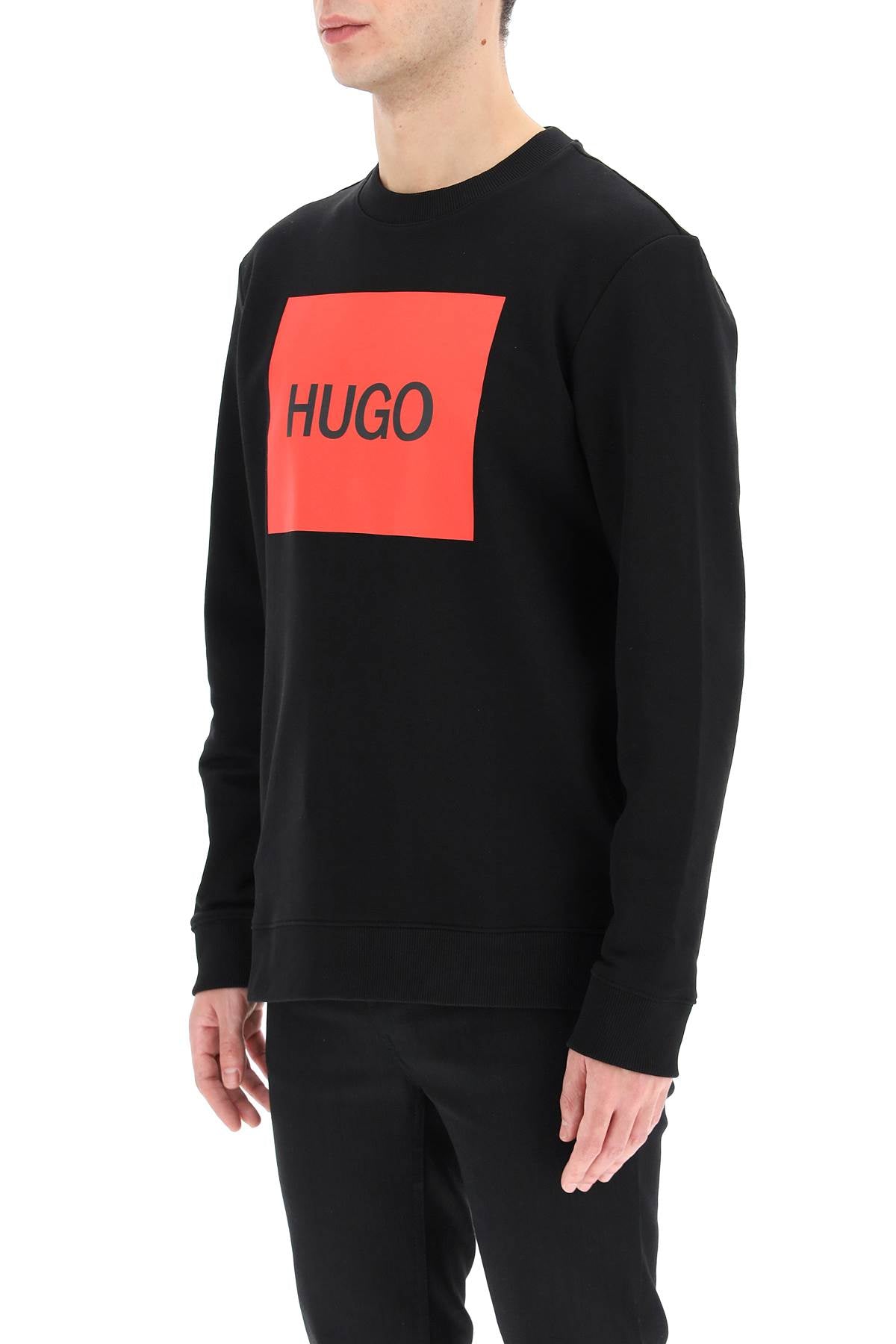 Hugo Duragol Logo Box Sweatshirt