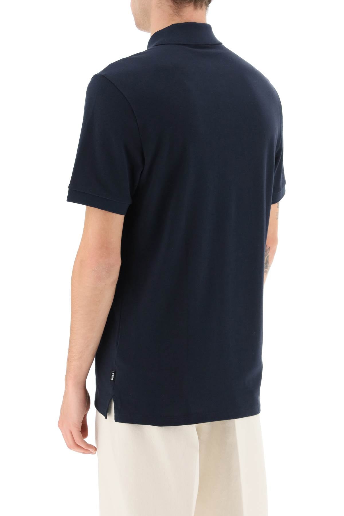 Boss Organic Cotton Pallas Polo Shirt