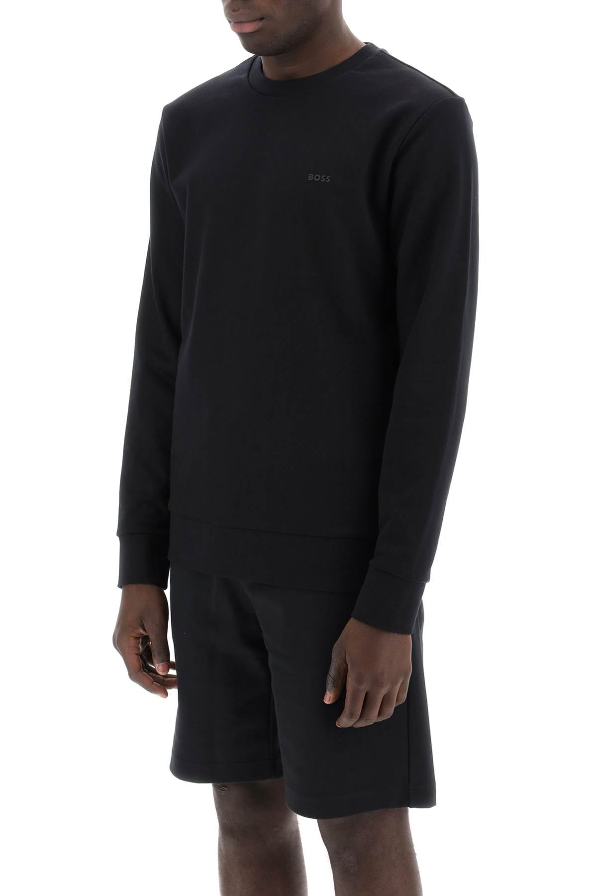 Boss French Terry Crewneck Sweatshirt