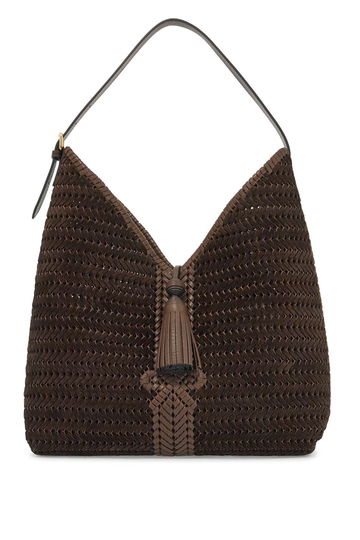 Anya Hindmarch Neeson Tassal Hobo Bag