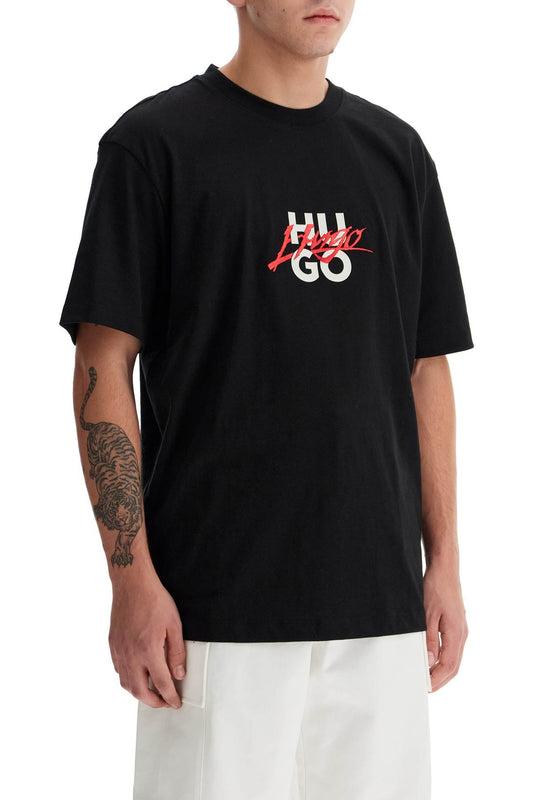 Hugo Logo Crewneck T-Shirt