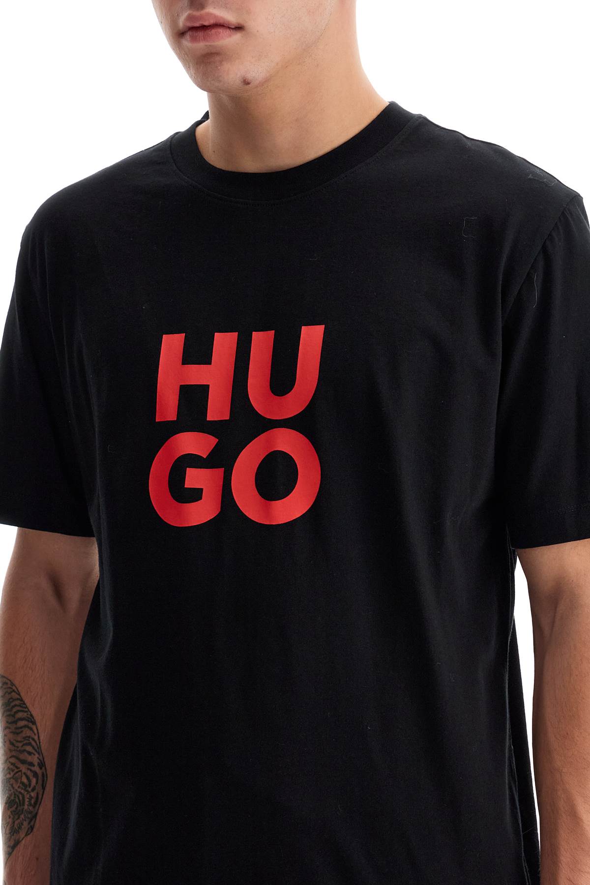 Hugo T-Shirt With Logo Print