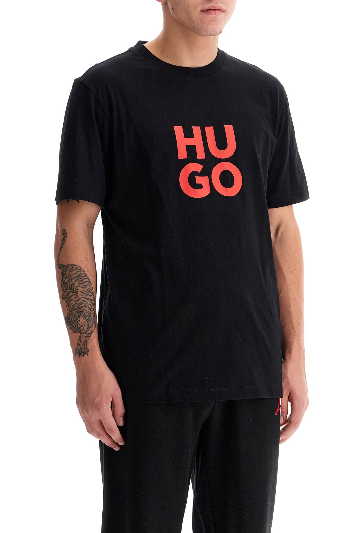 Hugo T-Shirt With Logo Print