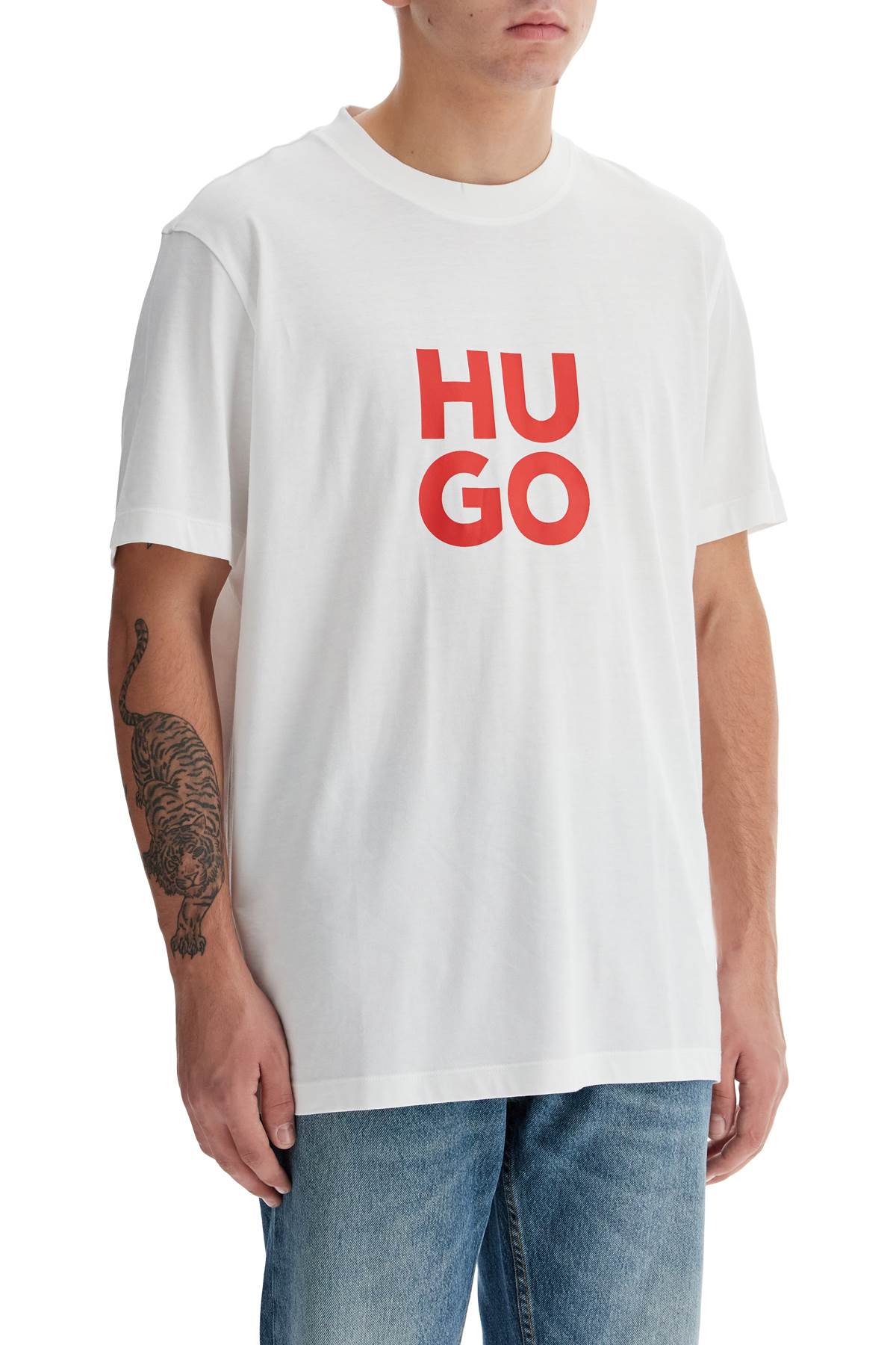 Hugo T-Shirt With Logo Print